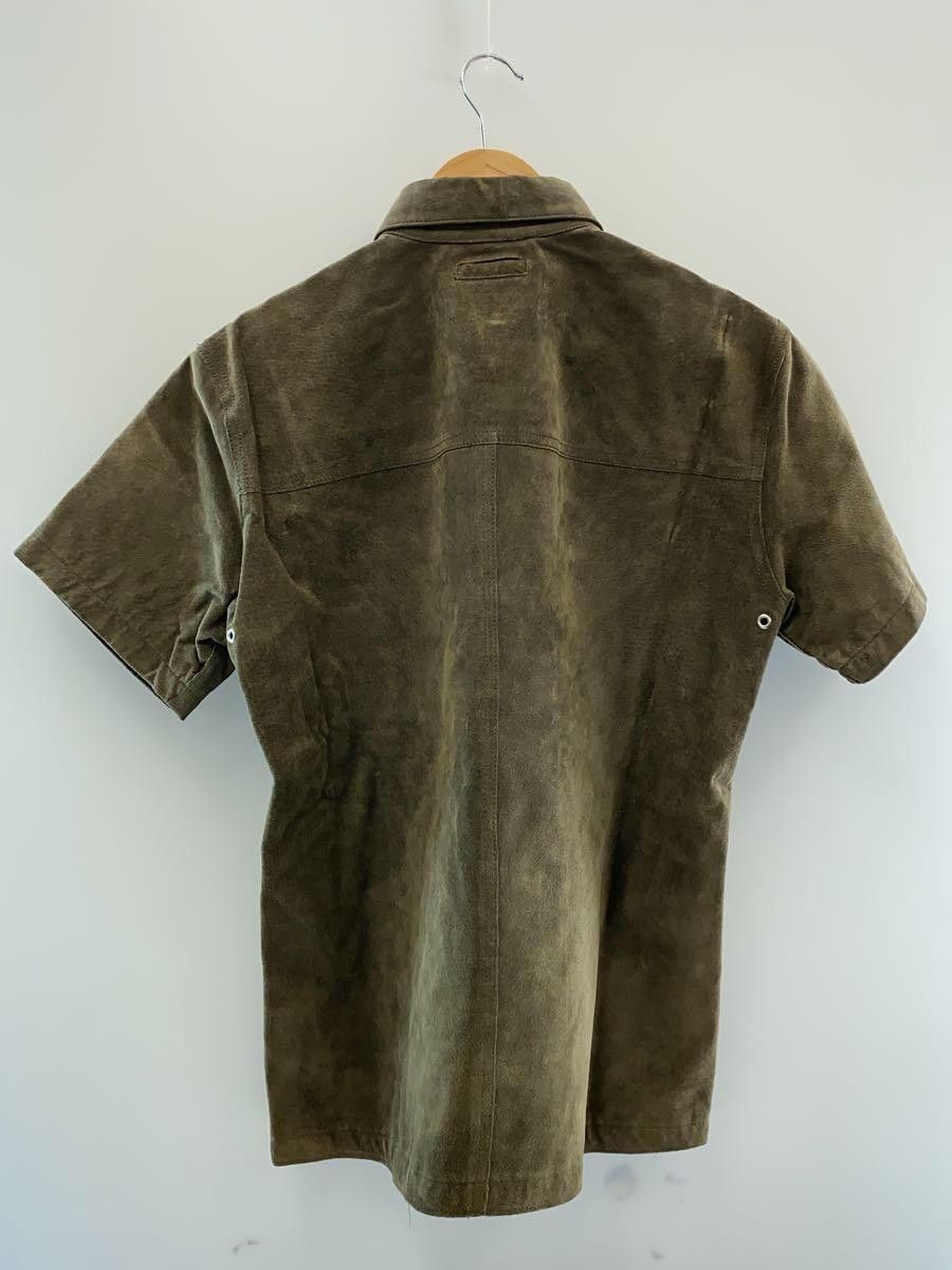 Yohji Yamamoto Reverse Pig Skin Short Sleeve Button Shirt Size US L / EU 52-54 / 3 - 2 Thumbnail
