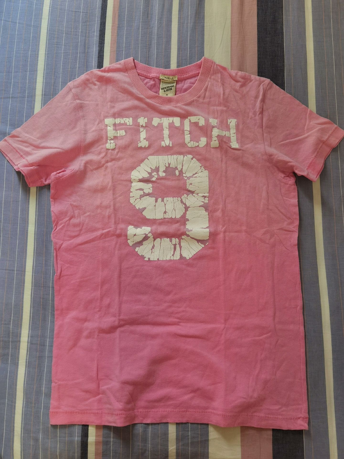 Abercrombie & Fitch Abercrombie 08 Style Cotton Short Sleeve T-Shirt Size US M / EU 48-50 / 2 - 1 Thumbnail