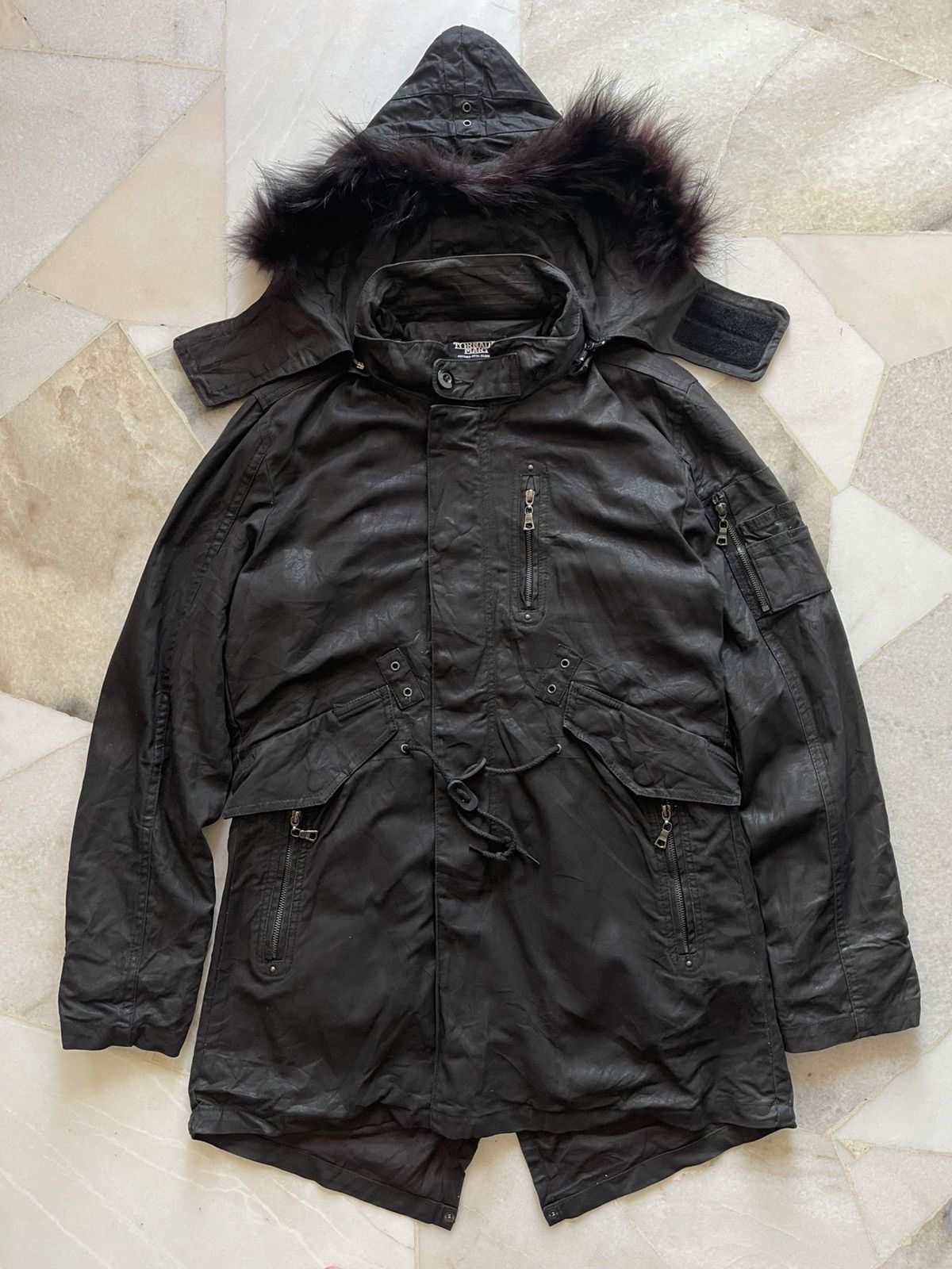 Tornado Mart 2000s Tornado Mart Parka Wx With Raccon Fur Hoodie Size US M / EU 48-50 / 2 - 4 Thumbnail