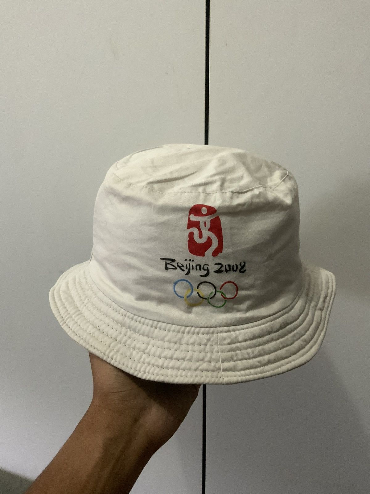 Vintage Beijing 2008 Olympic Bucket Hat Size ONE SIZE - 6 Thumbnail