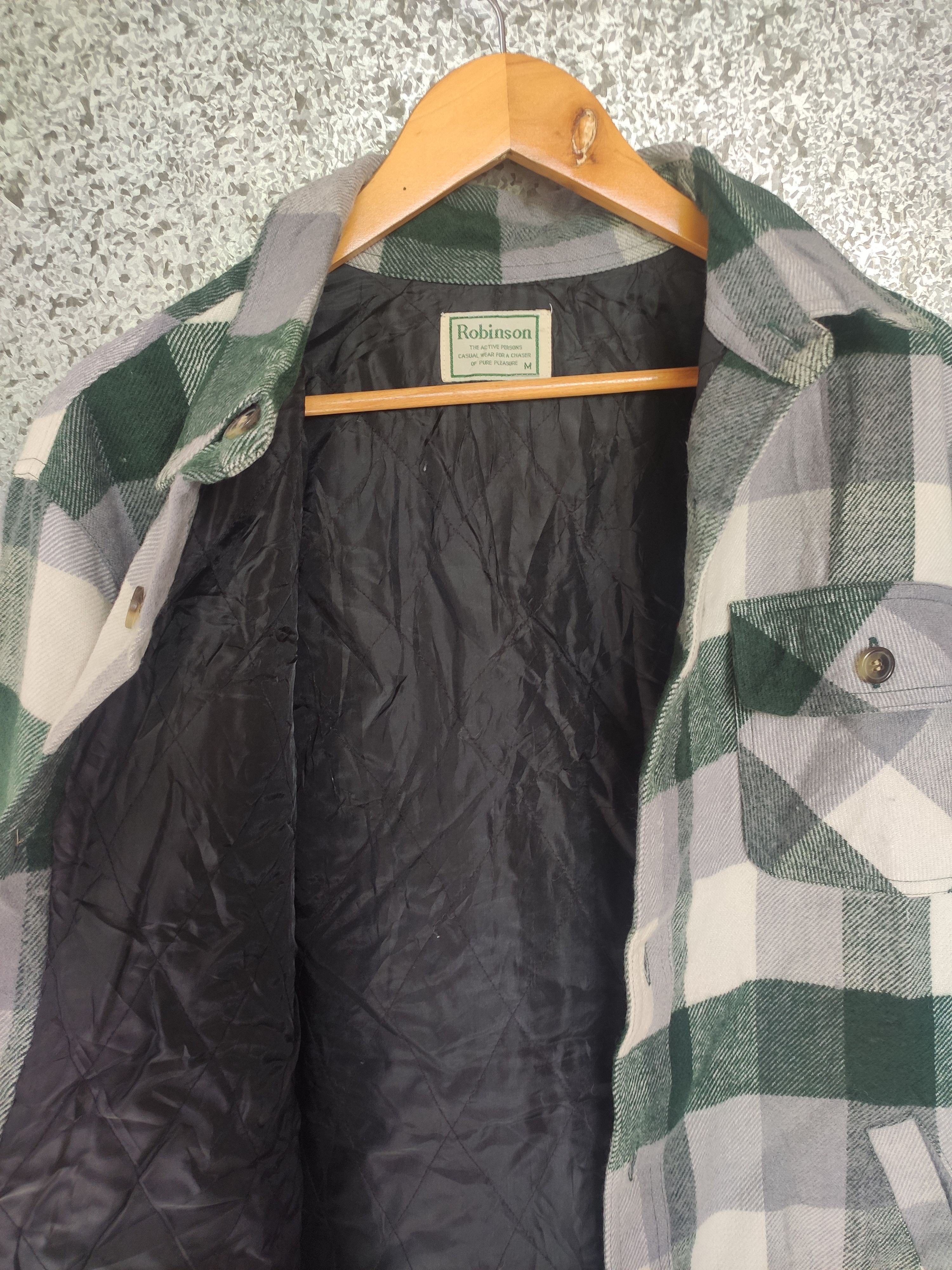 Robinson Les Bains 🔥 Robinson Flannel jacket oversize Size US M / EU 48-50 / 2 - 6 Thumbnail