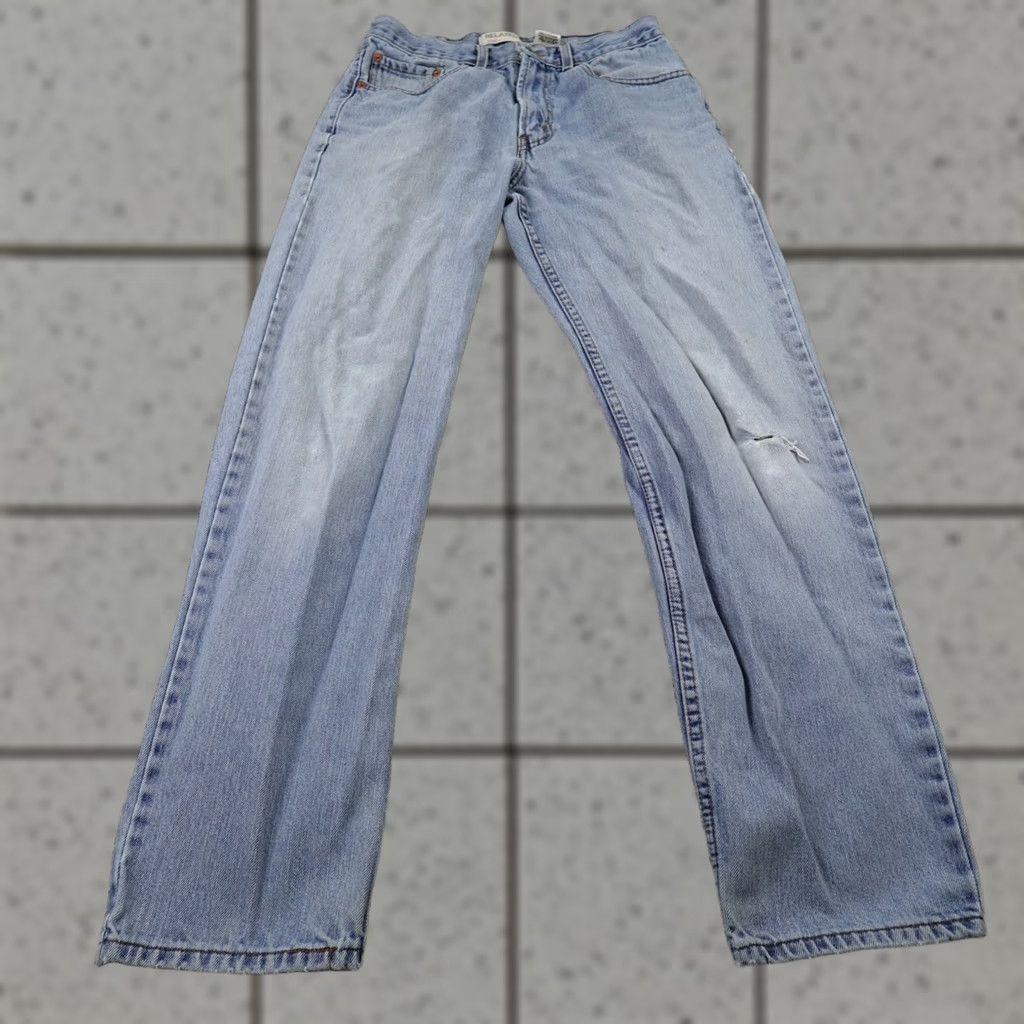 Levi's Levi's Jeans 505 Straight Leg Denim Light Blue 32X34 Mens Vintage Size US 32 / EU 48 - 1 Thumbnail