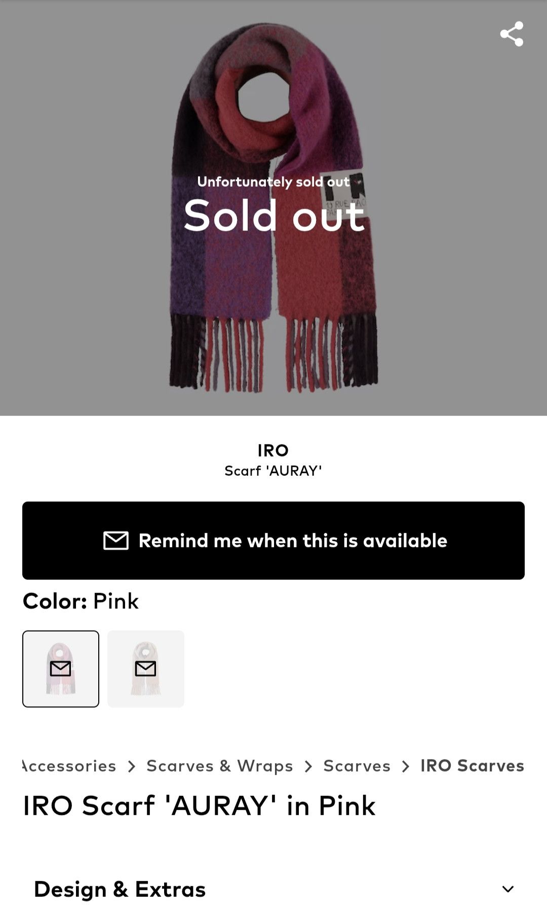 Iro IRO alpaca wool scarf Size ONE SIZE - 6 Thumbnail