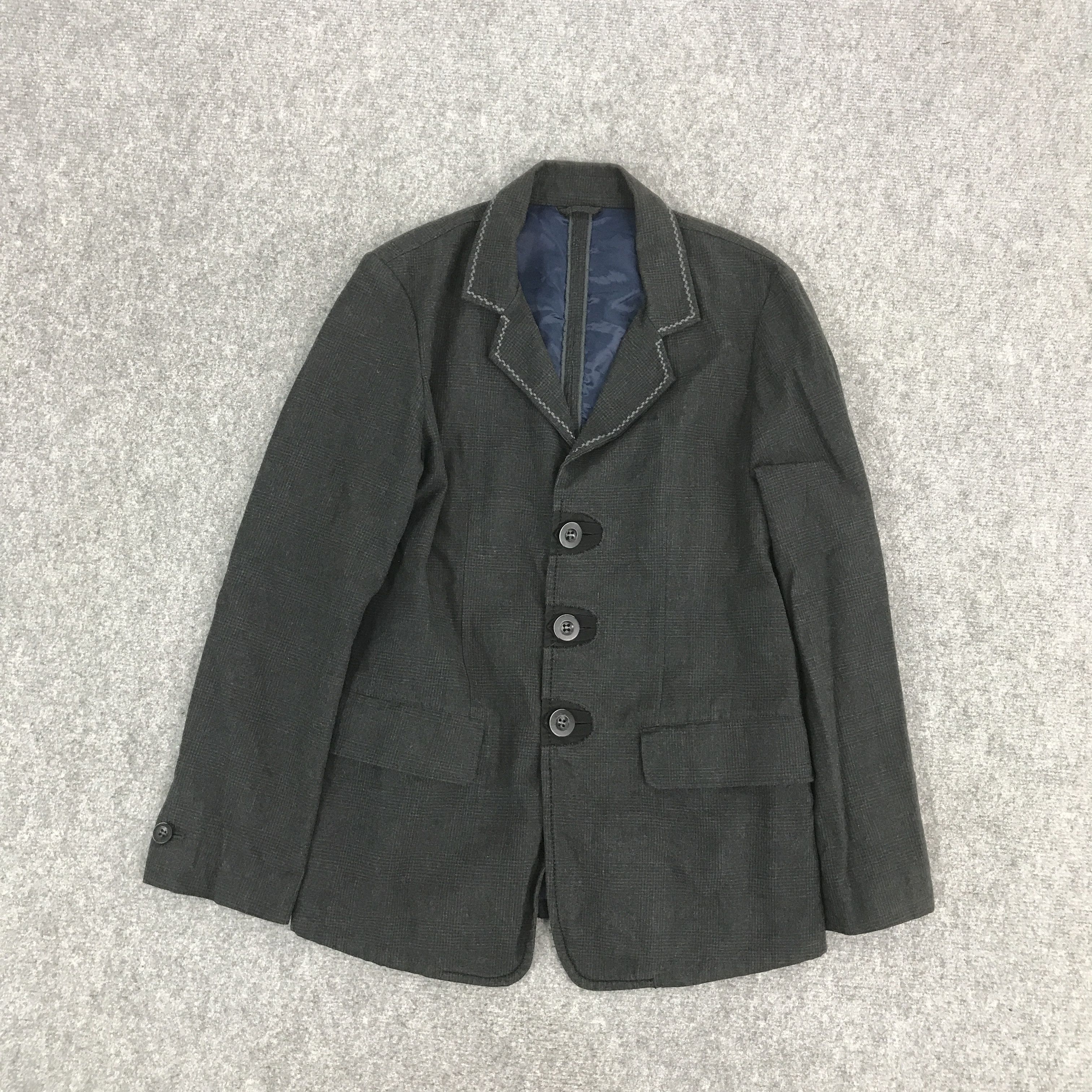 Japanese Brand × Marithe + Francois Girbaud MARITHE FRANCOIS GIRBAUD BLAZER JACKET Size US M / EU 48-50 / 2 - 1 Thumbnail