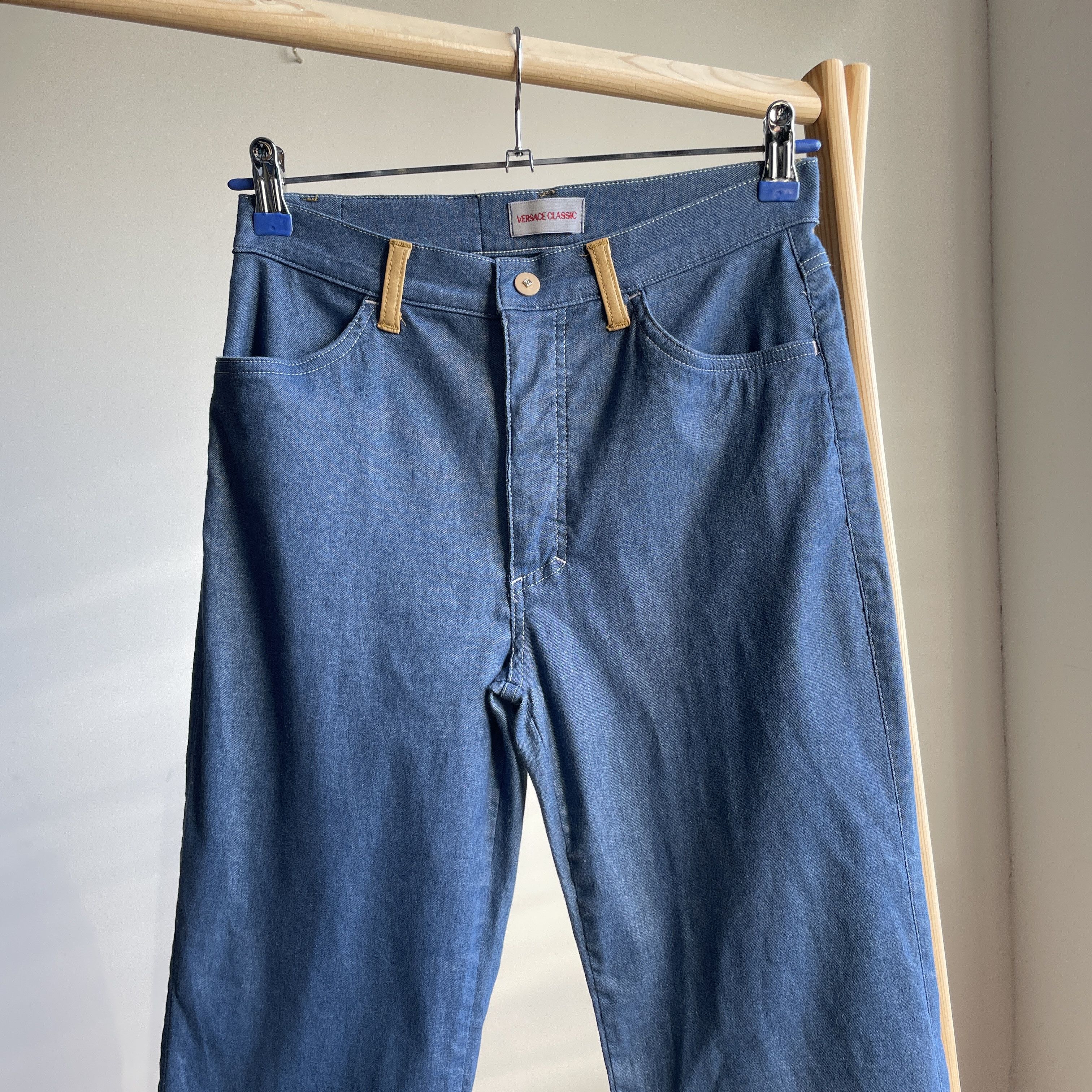 Versace Versace Classic Vintage Womens Bootcut Denim Pants Size 29 Size 29" - 3 Thumbnail