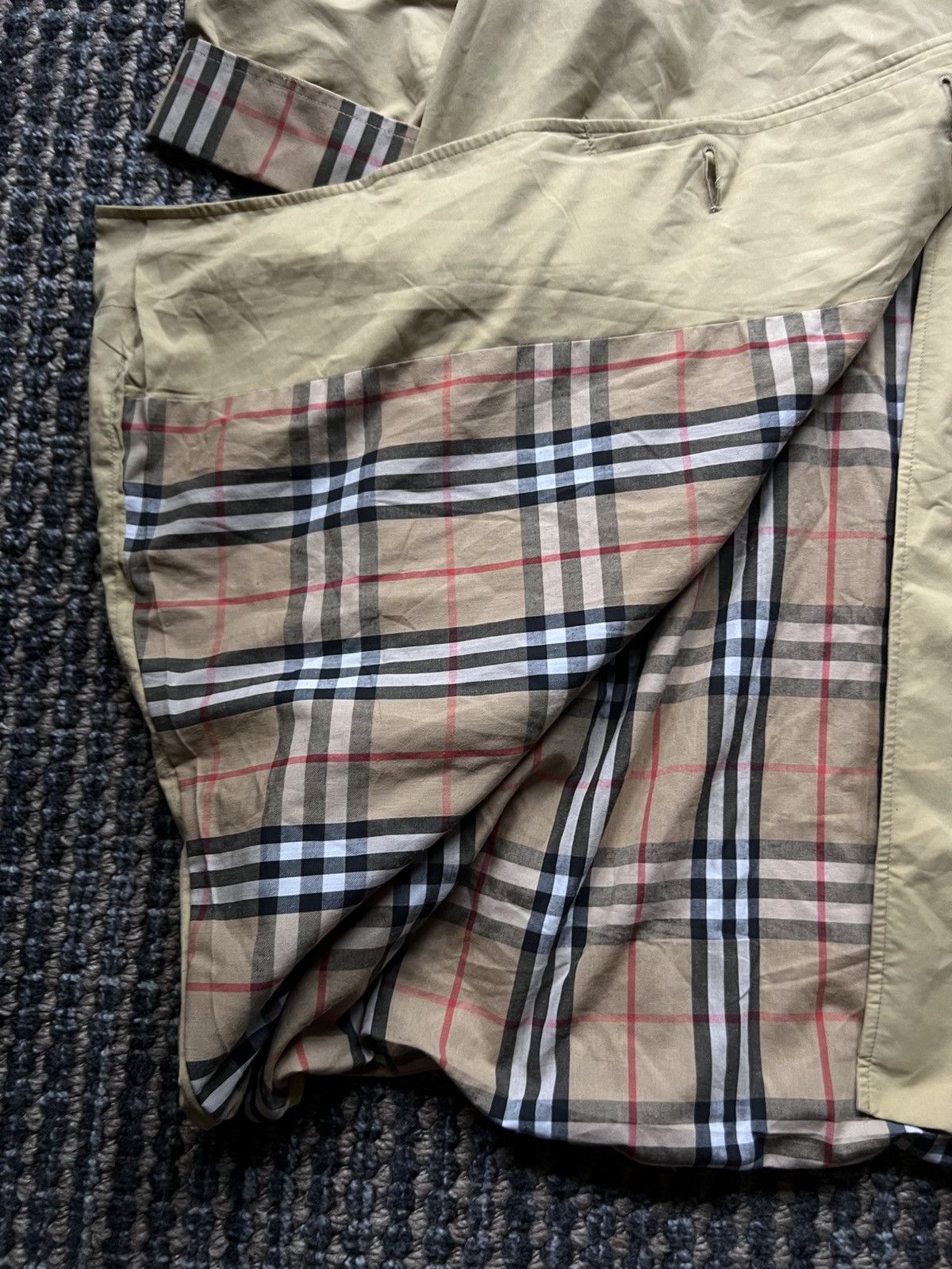 Burberry BURBERRY TRENCH COAT NOVA CHECK RARE VINTAGE Size US L / EU 52-54 / 3 - 2 Thumbnail