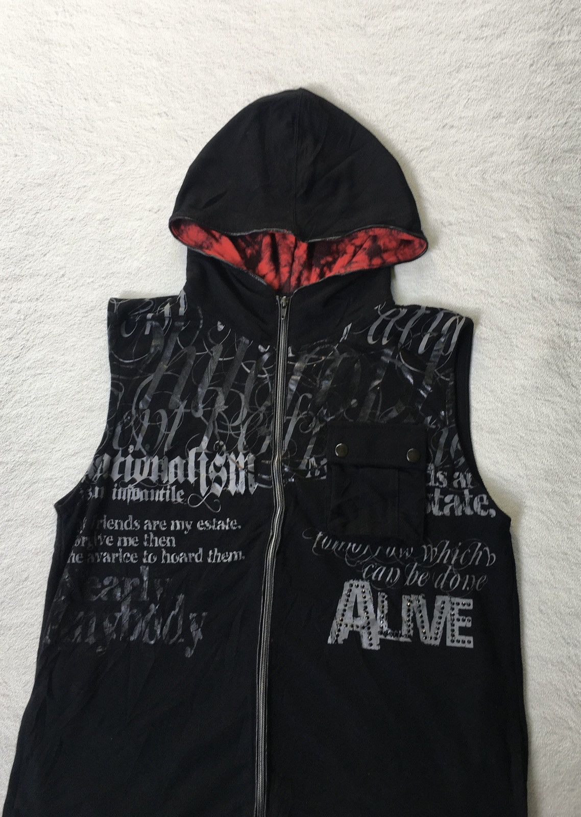 Japanese Brand Beaumere Poem Pocket Hoodie Size US L / EU 52-54 / 3 - 2 Thumbnail
