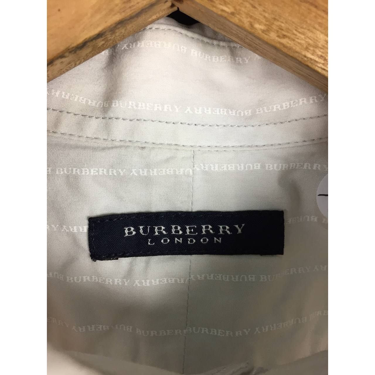 Burberry × Vintage Burberry London Short Sleeve Button Up Shirt Size M Size US M / EU 48-50 / 2 - 14 Thumbnail
