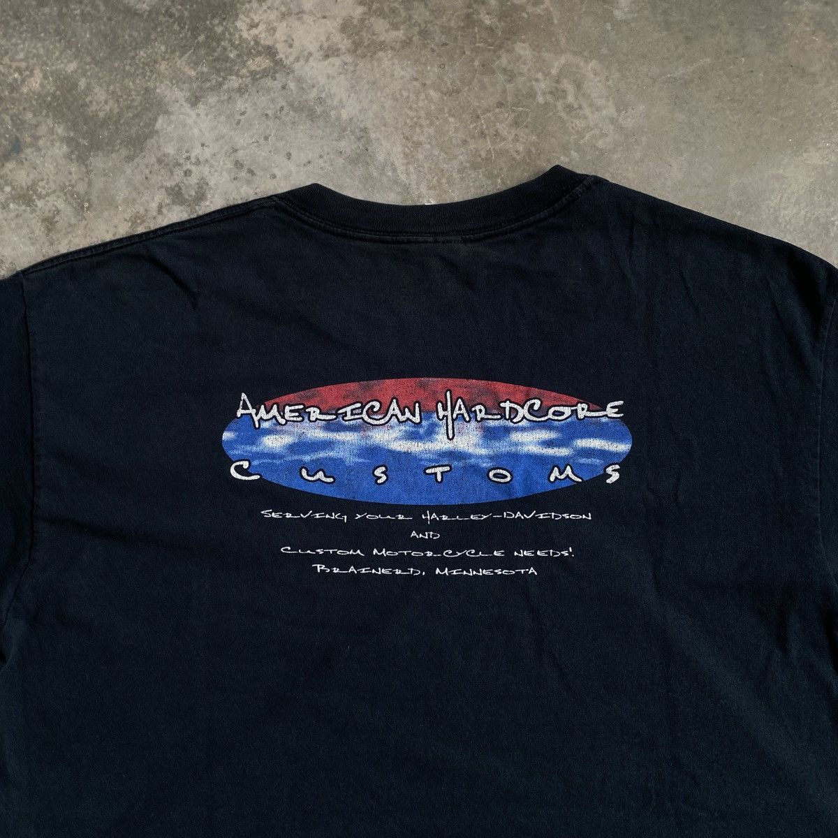 Harley Davidson Vintage Y2K Harley Davidson " Chopper " Size US L / EU 52-54 / 3 - 5 Thumbnail