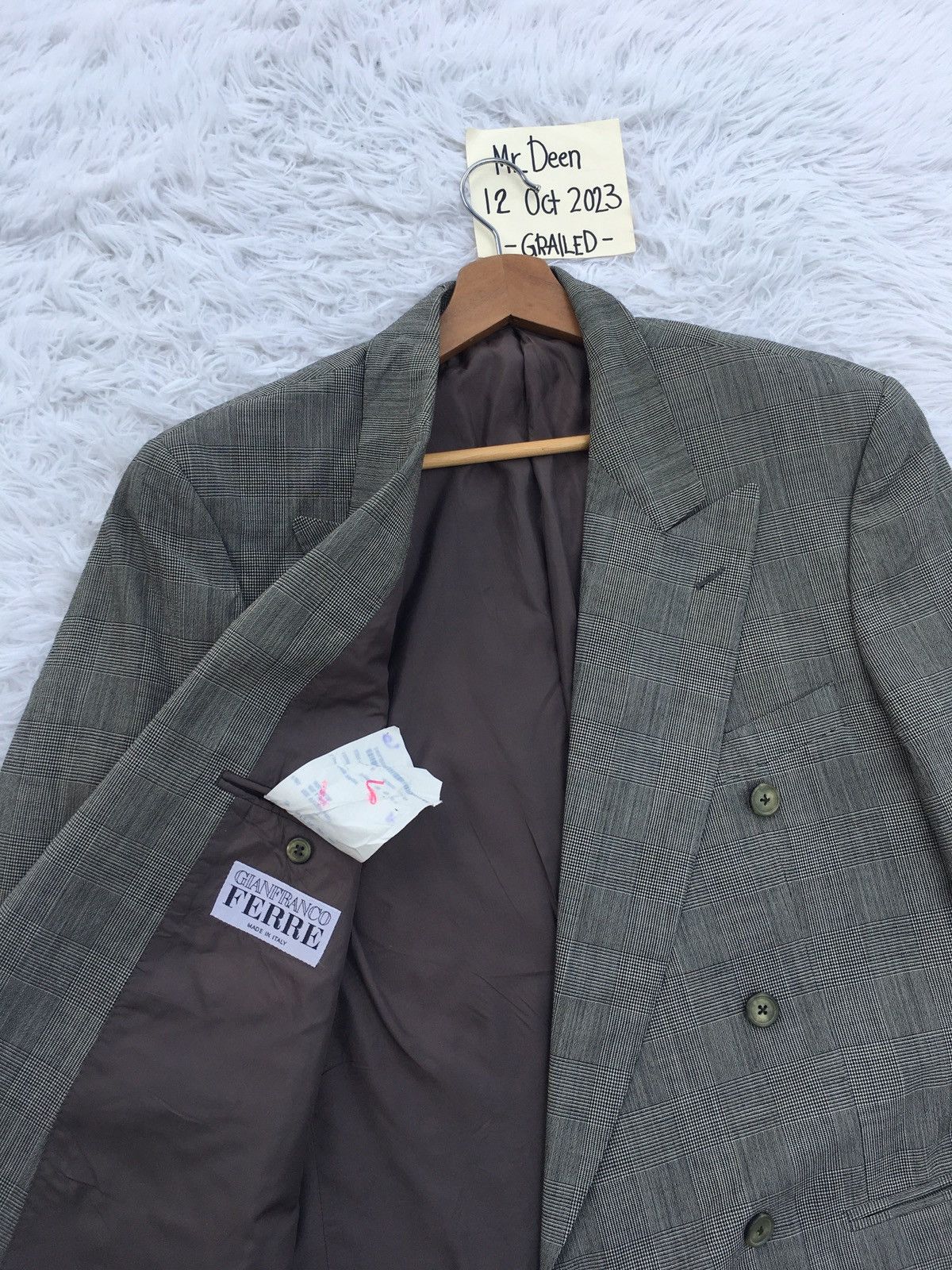 Gianfranco Ferre Rare Vintage Gianfranco Ferre Blazer Size 36S - 6 Thumbnail