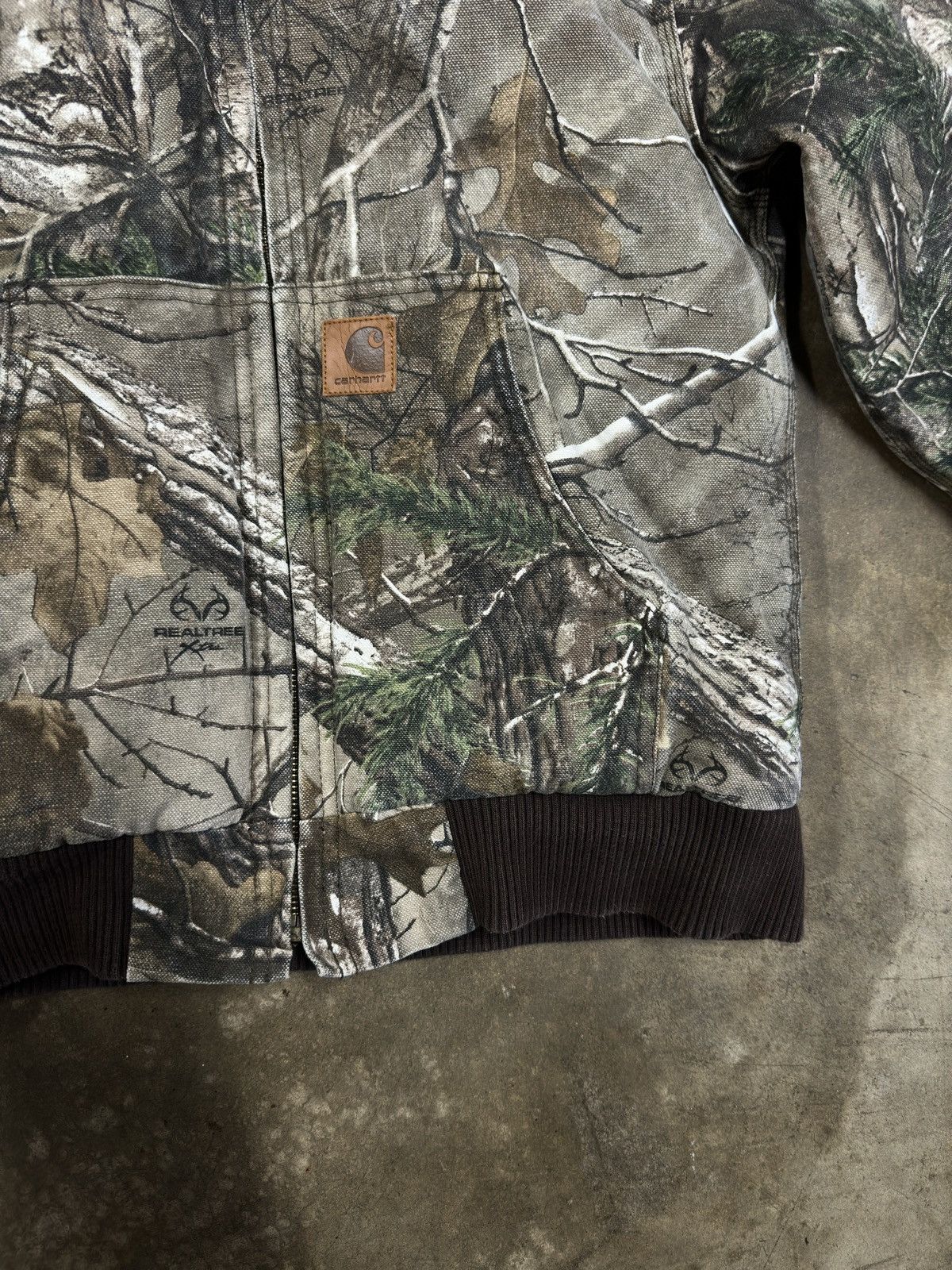 Carhartt × Vintage 90’s Carhartt Camo Jacket Size S / US 4 / IT 40 - 2 Thumbnail