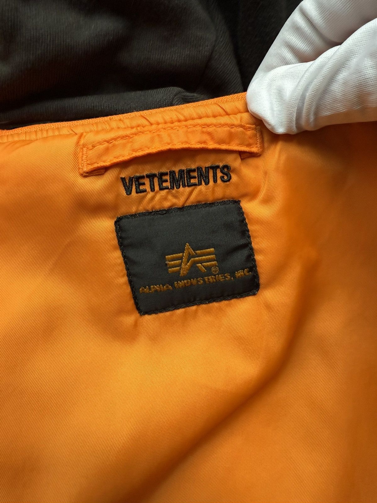 Alpha Industries × Vetements Alpha Industries Bomber Spring 2017 Size US XS / EU 42 / 0 - 6 Thumbnail