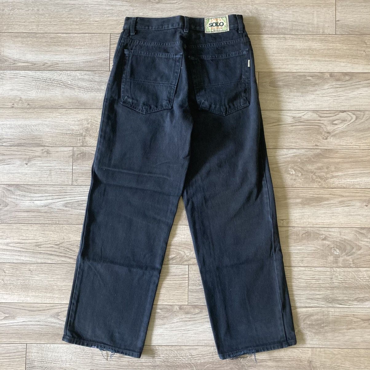 90s SOLO ワイドレッグデニム _____ 90s ''SOLO SEMORE''Baggy Denim Pants SIZE : 30 , 32