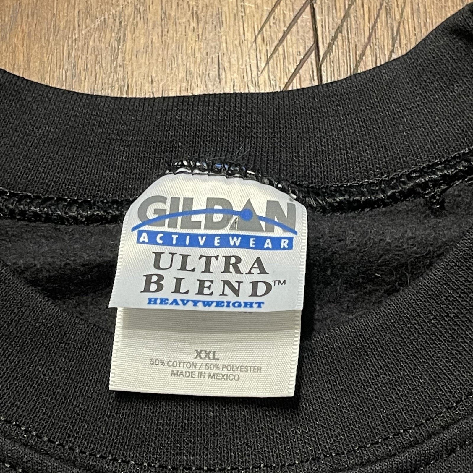 Gildan Gildan Ultra Blend Sweatshirt Mens 2XL Black Crewneck XXL Size US XXL / EU 58 / 5 - 5 Thumbnail