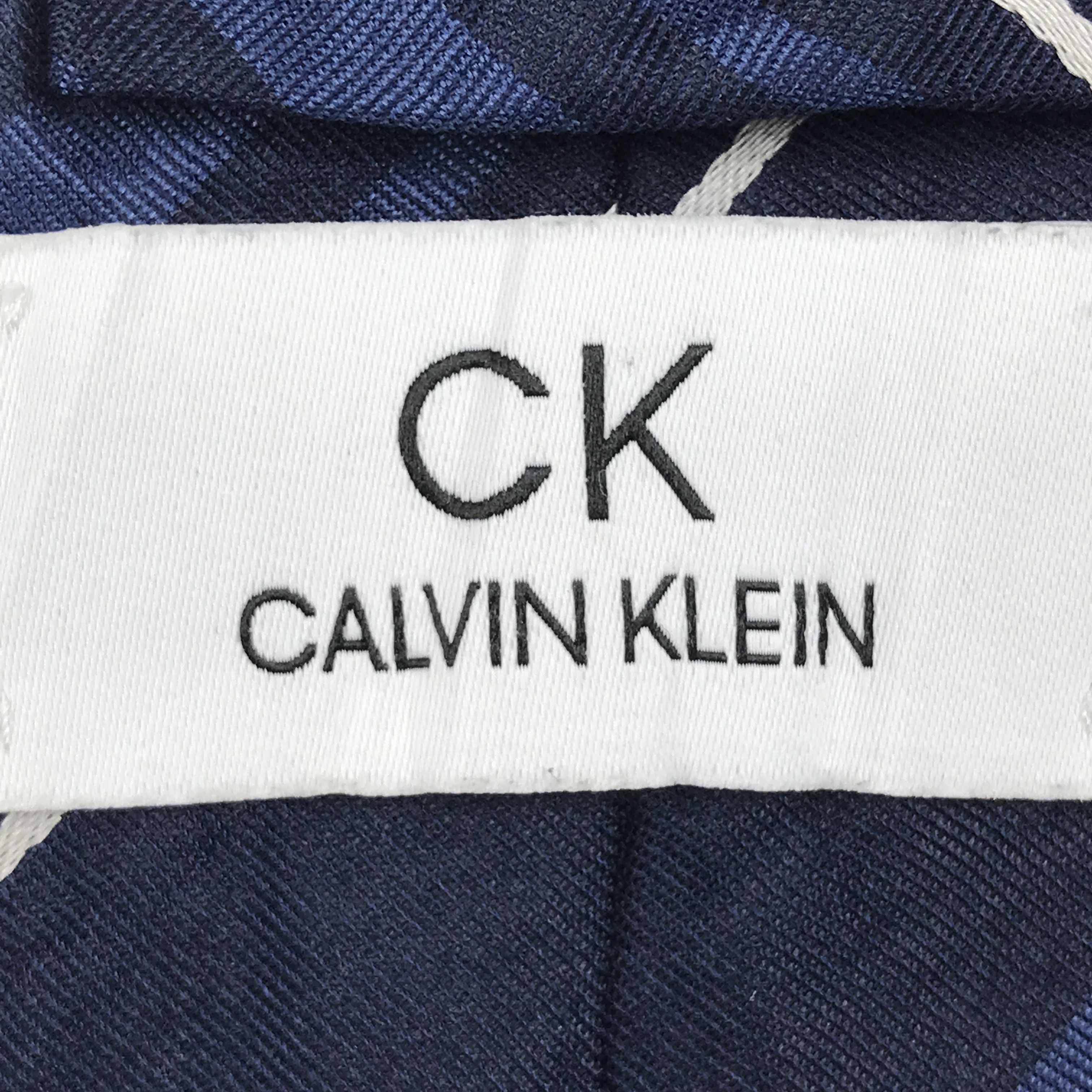 Calvin Klein × Designer × Vintage Vintage Calvin Klein Silk Necktie Size ONE SIZE - 8 Thumbnail