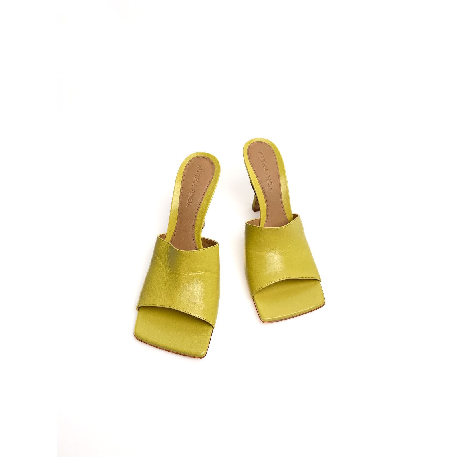 Bottega Veneta Yellow Sandals Size US 8 / IT 38 - 8 Thumbnail