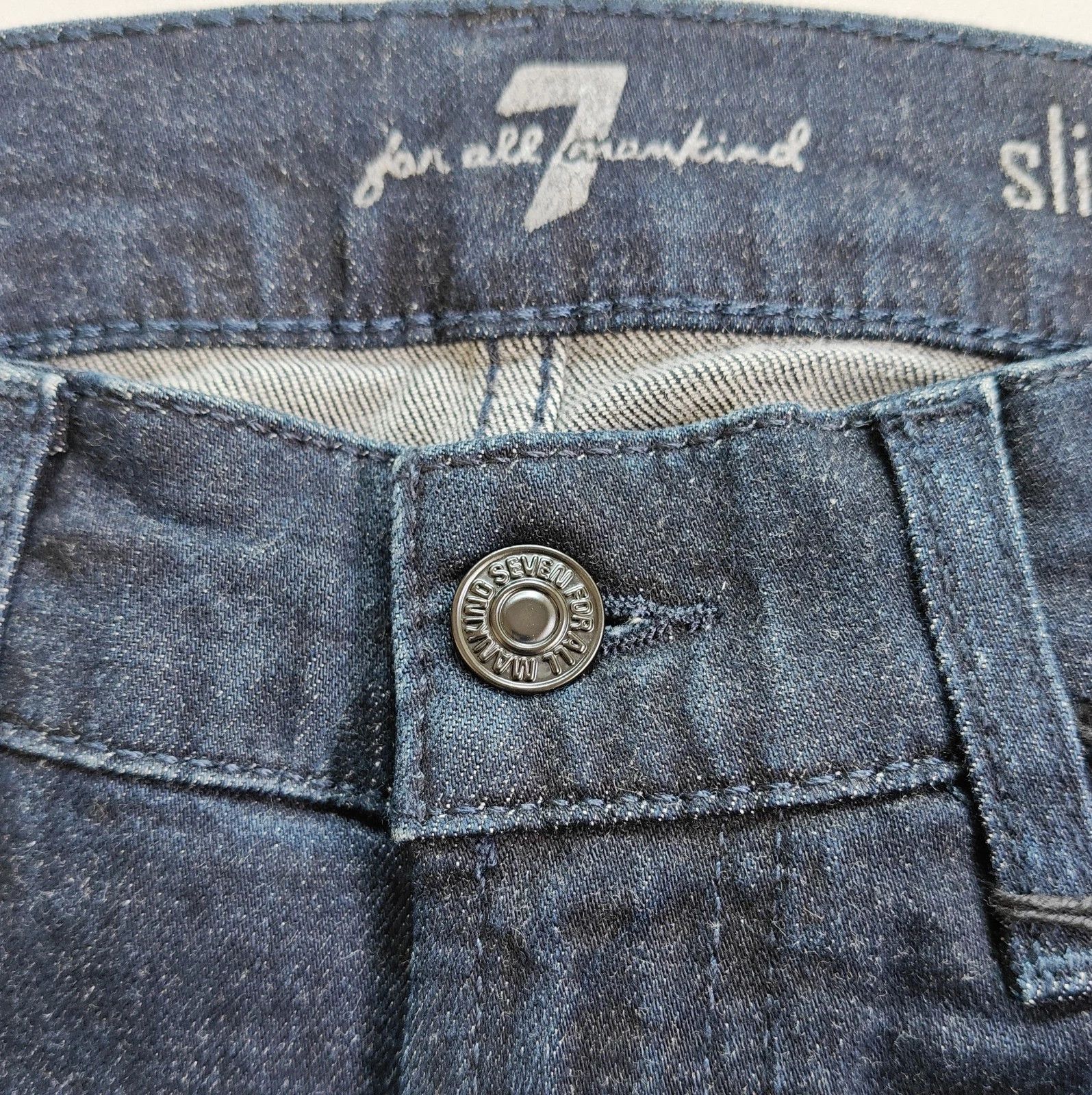 7 For All Mankind 7 For All ManKind Slimmy Basin JEANS T/ 6014 Size US 30 / EU 46 - 3 Thumbnail