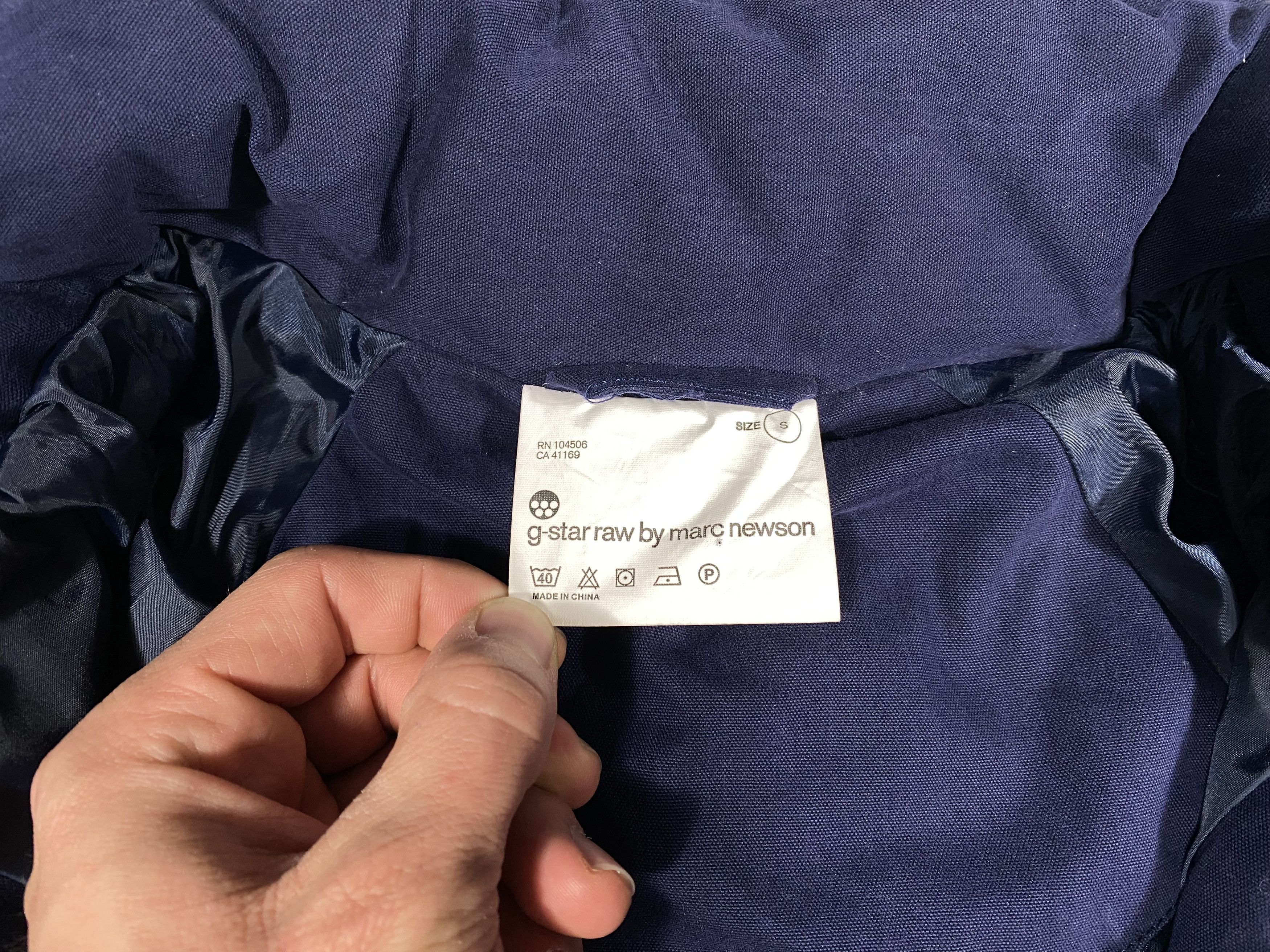 G-Star G-Star Raw by Marc Newson Felt Star Puffer Jacket Navy Size US S / EU 44-46 / 1 - 6 Thumbnail