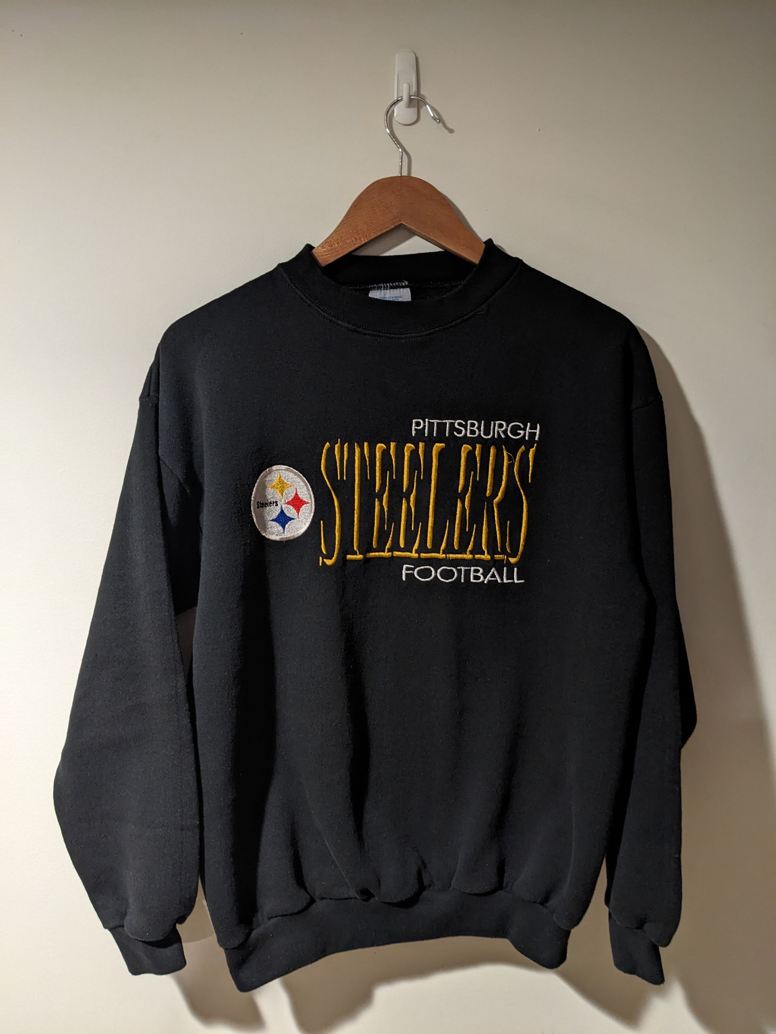 Logo 7 × Vintage Vintage 90s Pittsburgh Steelers NFL Football Sweatshirt Size US M / EU 48-50 / 2 - 1 Thumbnail
