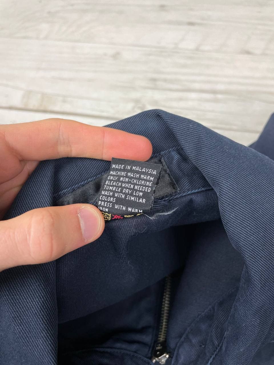Vintage Vintage Yves Saint Laurent YSL Denim Bomber Jacket Y2K 90s Size US L / EU 52-54 / 3 - 12 Thumbnail
