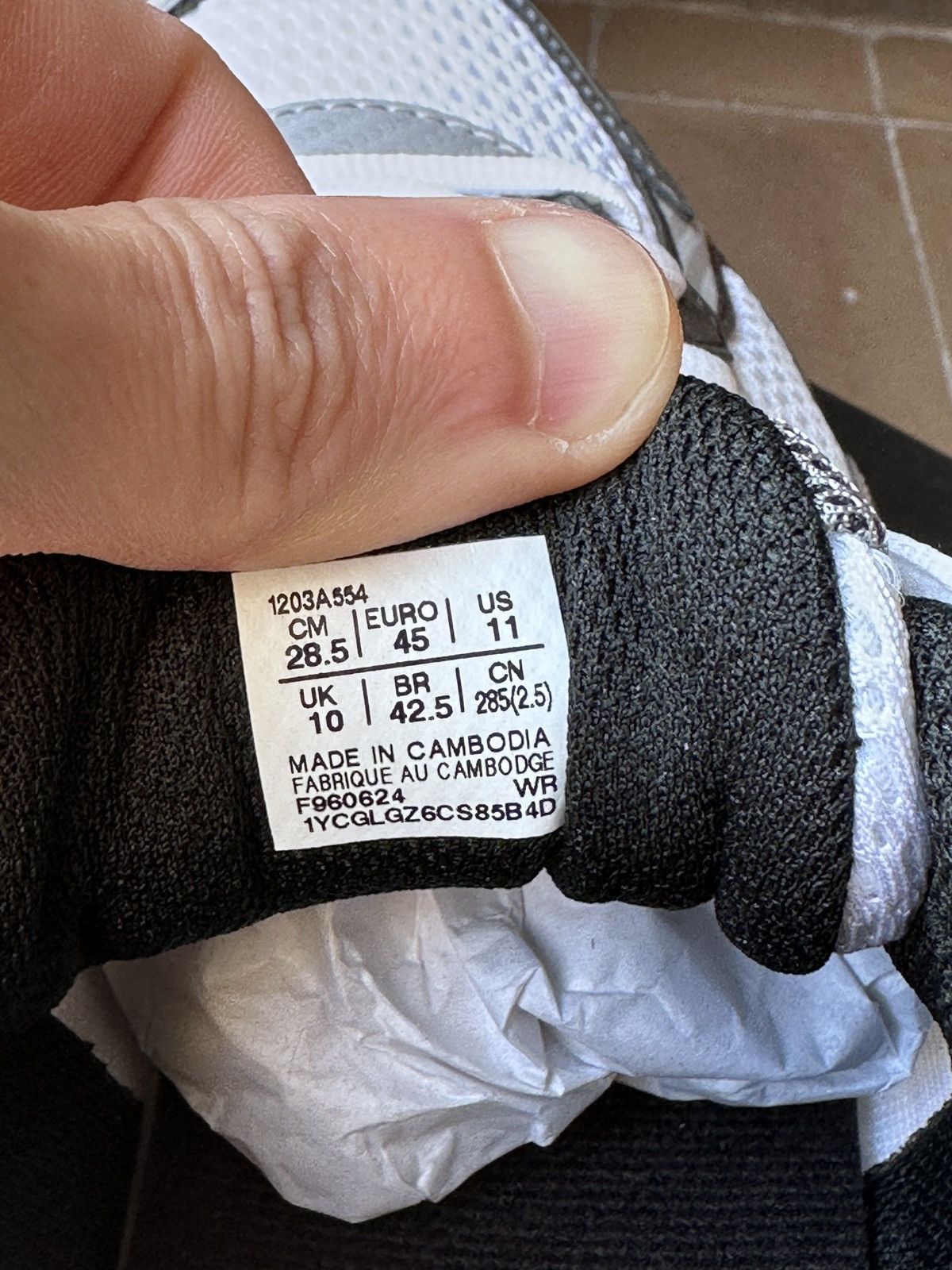 Asics × JJJJound Asics GT-2160 x Jjjjound Size US 11 / EU 44 - 9 Thumbnail