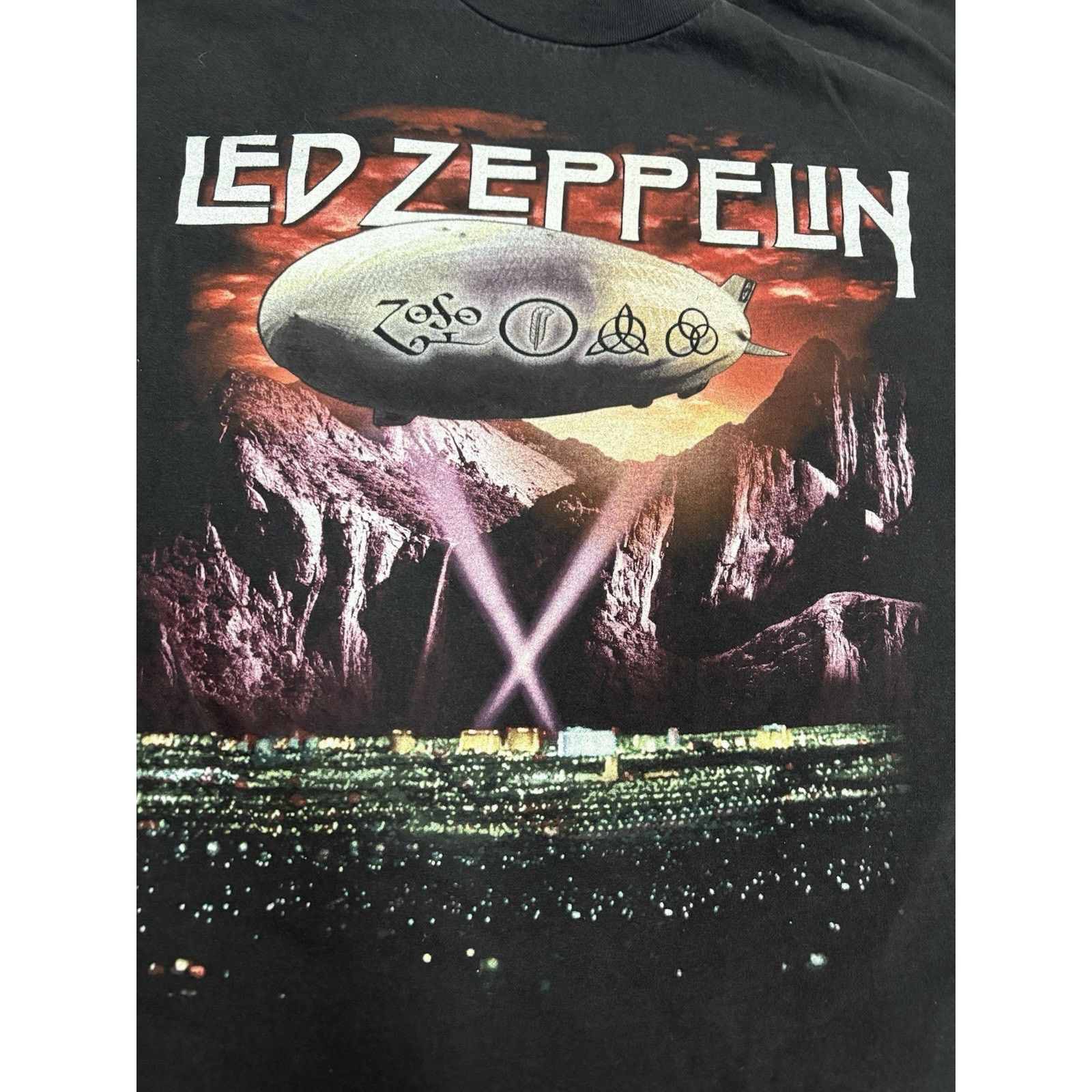 Other Vintage Led Zeppelin Zoso Tour Winterland Double Sided XL Size US XL / EU 56 / 4 - 3 Thumbnail