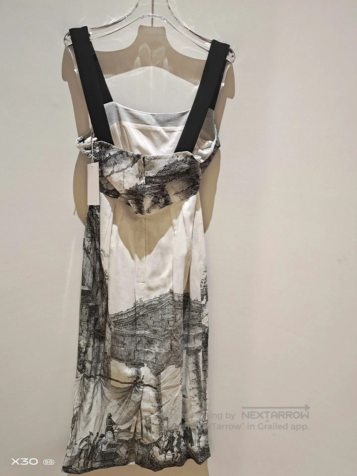 Dolce & Gabbana Dolce & Gabbana Ink Painting Dress. Size S / US 4 / IT 40 - 3 Thumbnail