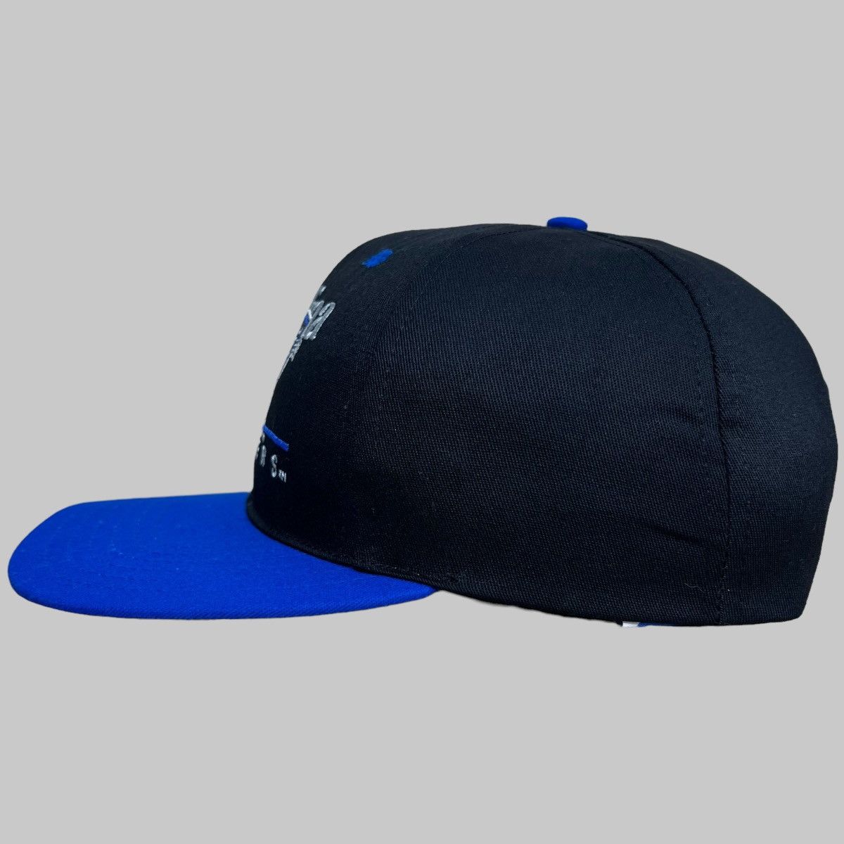 NFL × Vintage Vtg 90s NFL Carolina Panthers Split Bar Eastport Snapback Size ONE SIZE - 3 Thumbnail