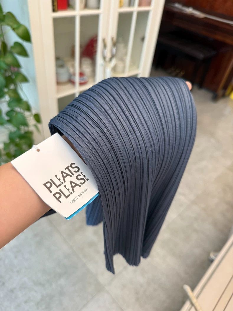 Issey Miyake issey miyake size:3 Grayish-blue short sleeves Size XXS / US 00 / IT 34 - 6 Thumbnail
