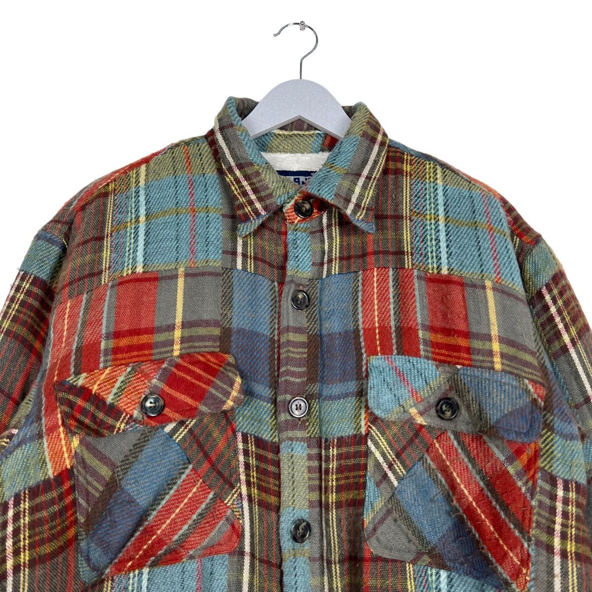 Japanese Brand 🔥 RARE VINTAGE CALAJA CASUAL LAND JAPAN PATCHWORK JACKET Size US M / EU 48-50 / 2 - 3 Thumbnail