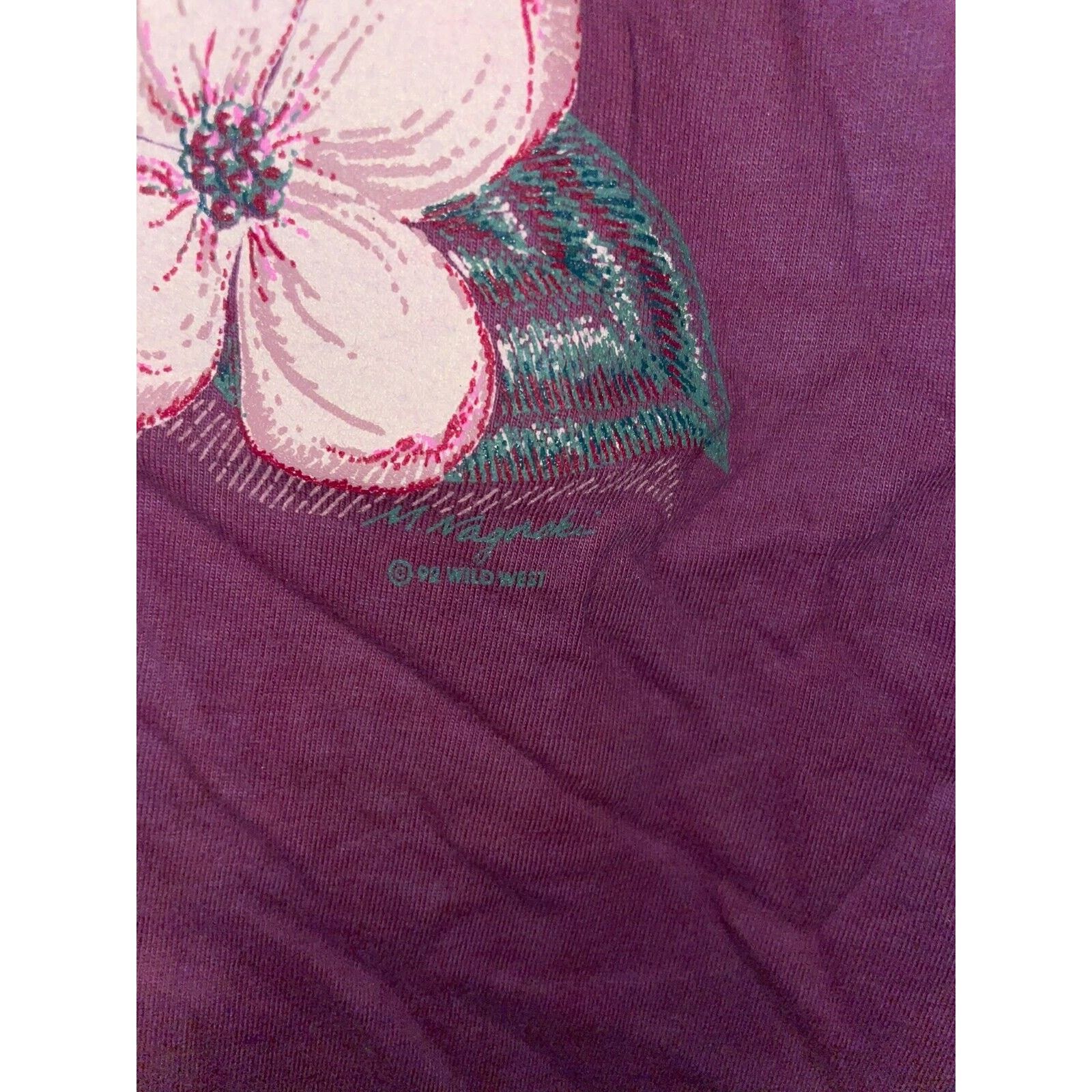 Jerzees Vintage Tennessee Shirt Wildflower Flower Tee VTG 90s Small Size US S / EU 44-46 / 1 - 7 Thumbnail