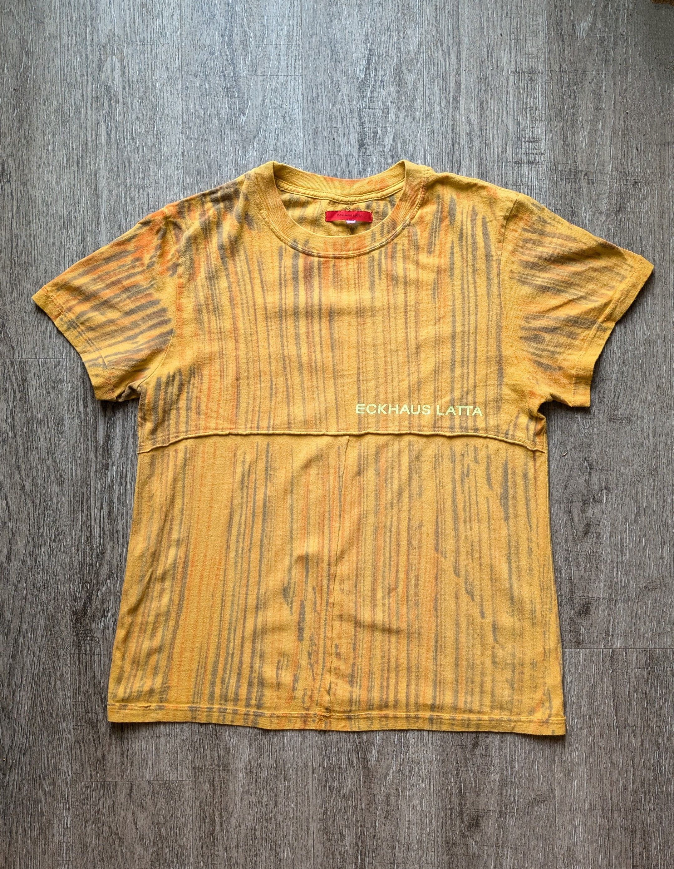 Eckhaus Latta SS19 Shibori Lapped Tee Size US M / EU 48-50 / 2 - 1 Thumbnail