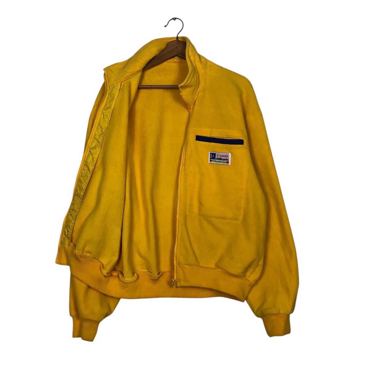 Japanese Brand × Vintage 📌Vintage Bomber Jacket Canon Williams Formula 1 Racing Size US L / EU 52-54 / 3 - 12 Thumbnail