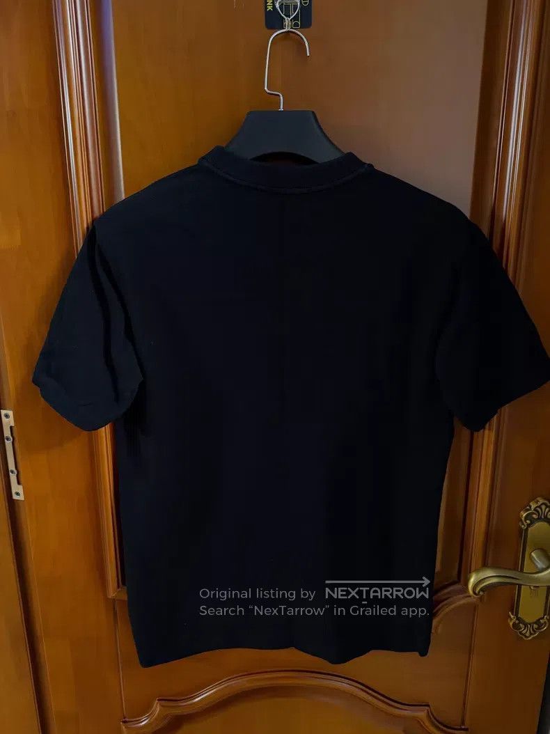 Louis Vuitton Louis Vuitton Black Crew Neck Checker Short Sleeve Size US L / EU 52-54 / 3 - 2 Thumbnail
