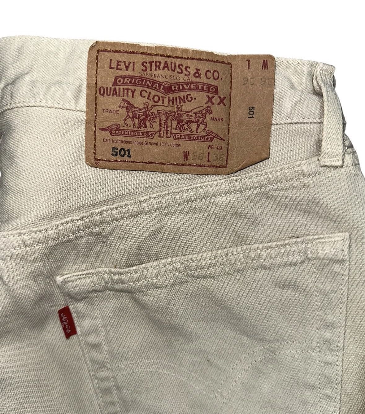 Levi's Vintage Clothing Levis 501 x vintage Size US 36 / EU 52 - 4 Thumbnail