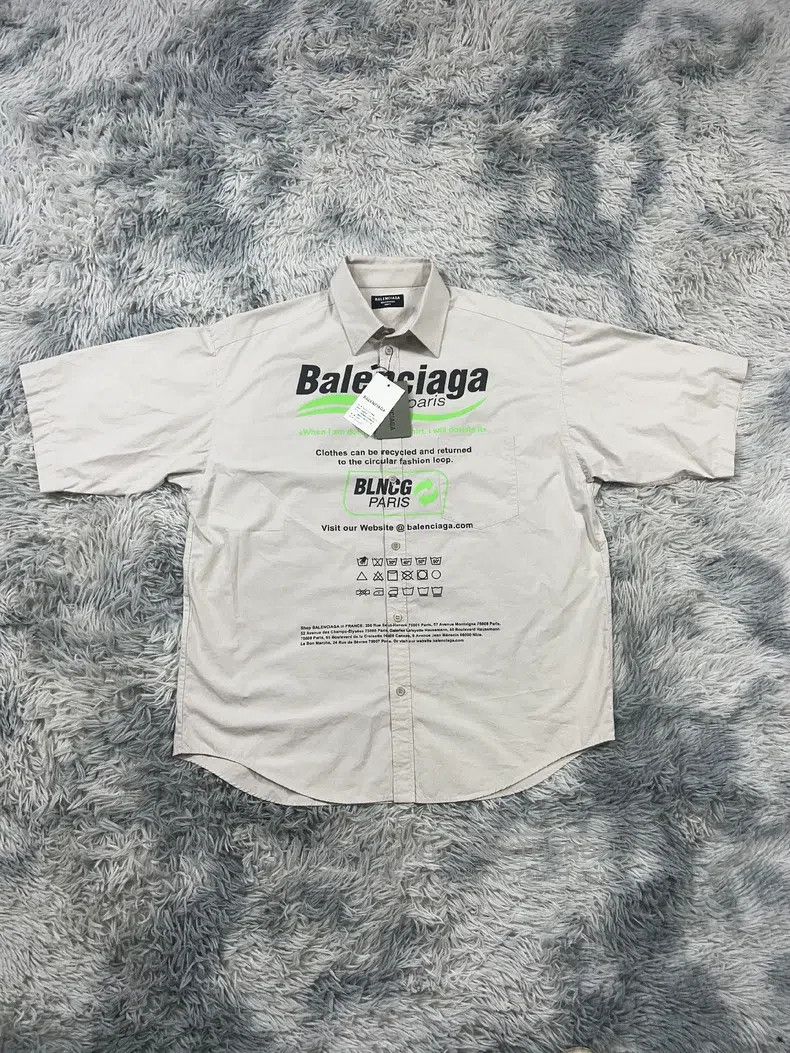 Balenciaga Balenciaga Button-down Shirt Size US XS / EU 42 / 0 - 6 Thumbnail
