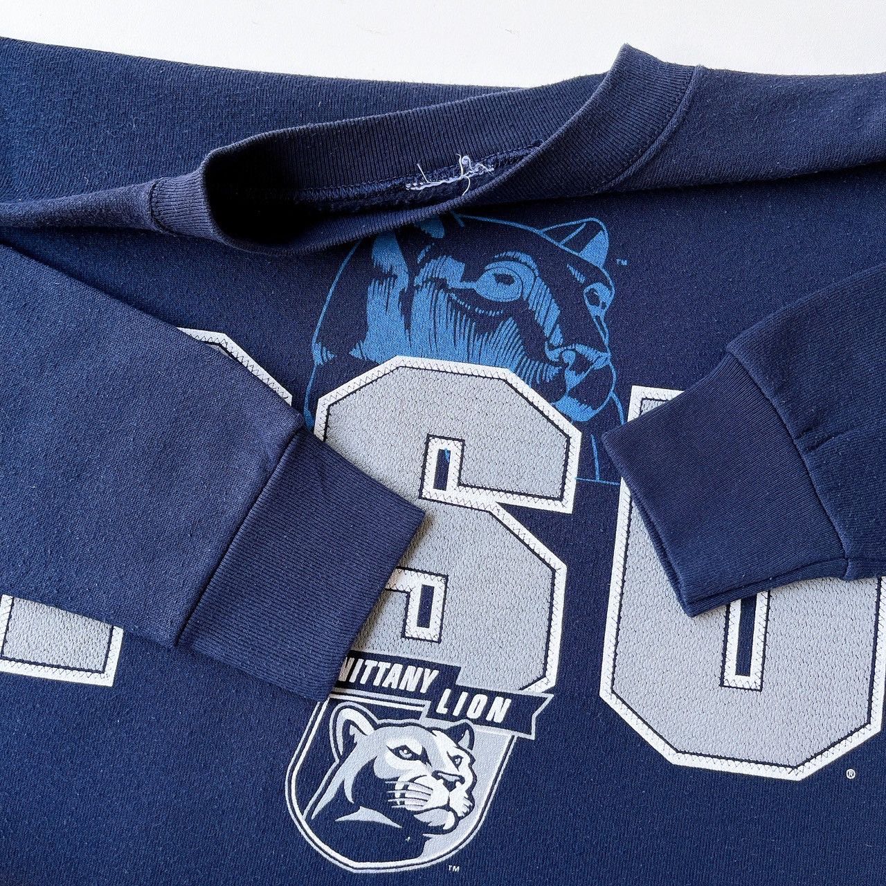 Vintage 90s Penn state Nittany PSU lions sweatshirt/ M Size US M / EU 48-50 / 2 - 8 Thumbnail