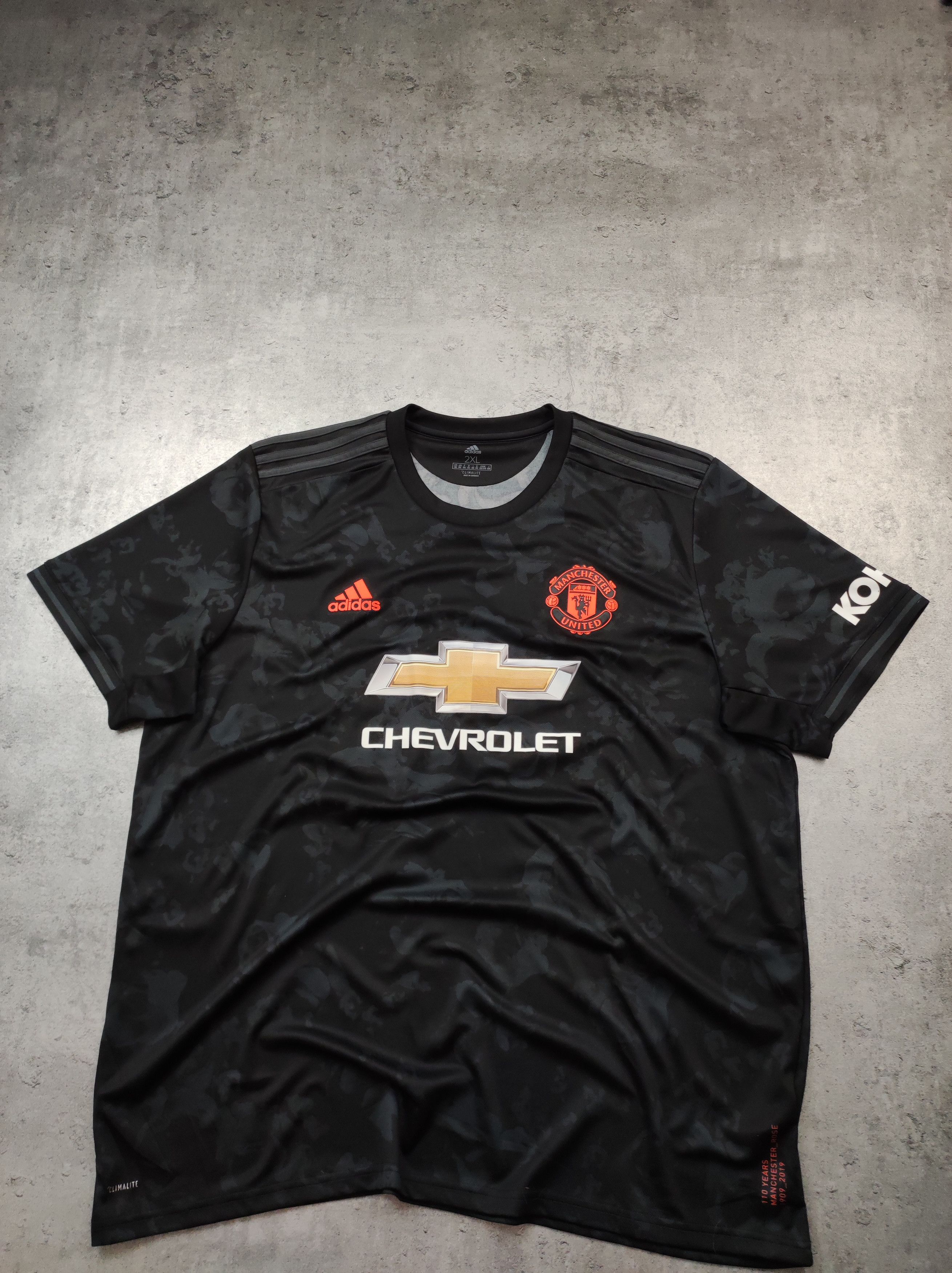 Adidas RARE Adidas United Adidas Football #10 Rashford 19/20 Third Size US XXL / EU 58 / 5 - 3 Thumbnail