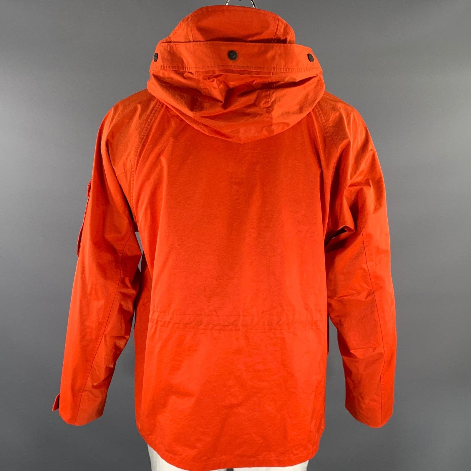 Rag & Bone RAG & BONE Size L Orange Cotton Polyester Parka Jacket Size US L / EU 52-54 / 3 - 4 Thumbnail