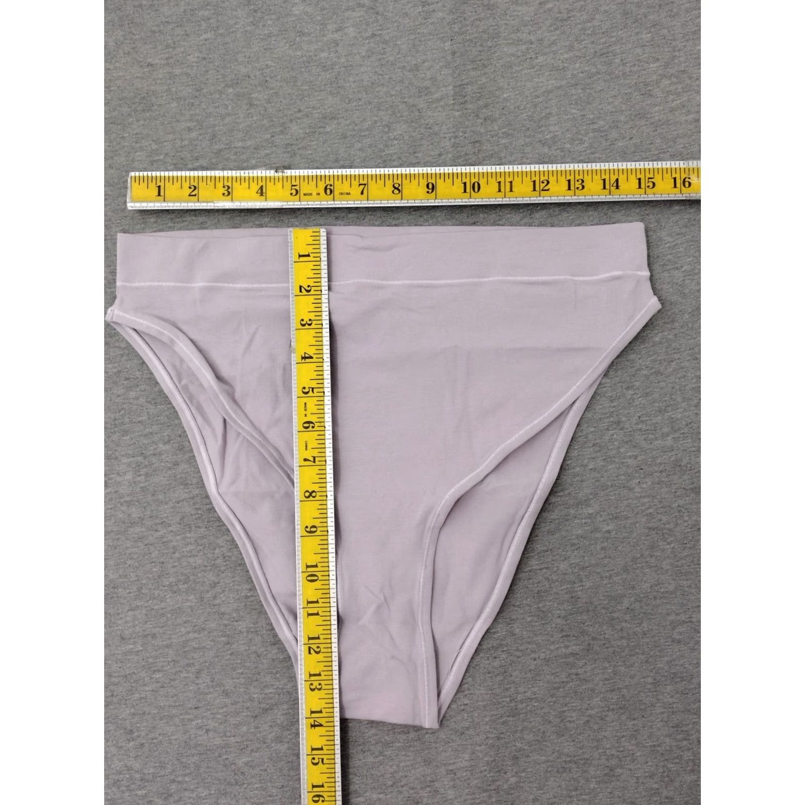 SKIMS SKIMS Tanga Panties Iris Mica 4X Plus Size Cotton Blend Underwear Women Clothing Size 40" / US 18 - 4 Thumbnail