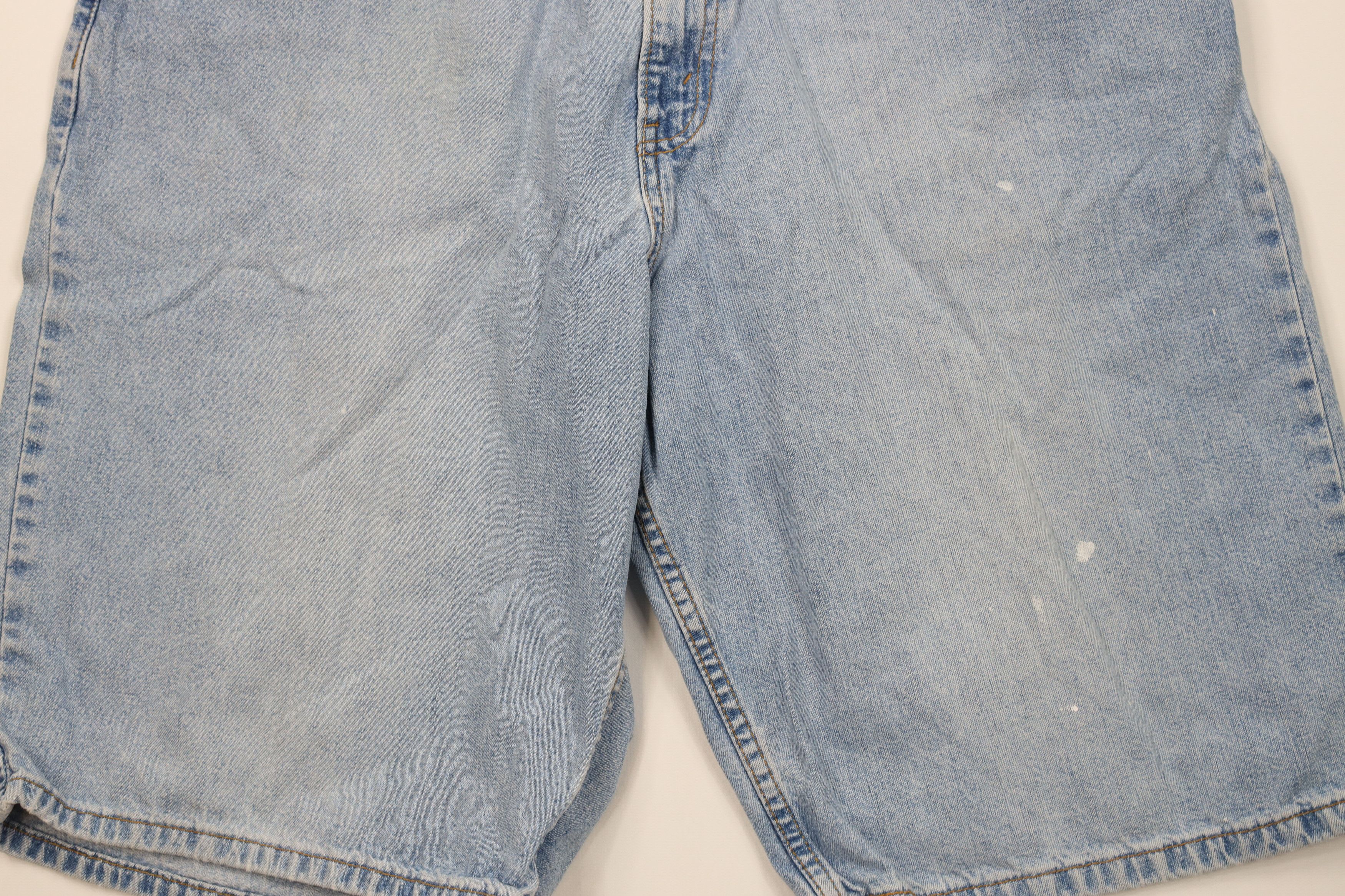 Levi's Vintage Y2K 2001 Levis 569 Loose Fit Denim Jean Shorts Jorts Size US 34 / EU 50 - 3 Thumbnail