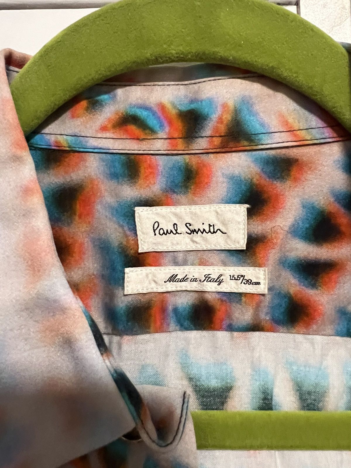Paul Smith Cool sharks tooth-esque print shirt Size US M / EU 48-50 / 2 - 2 Thumbnail