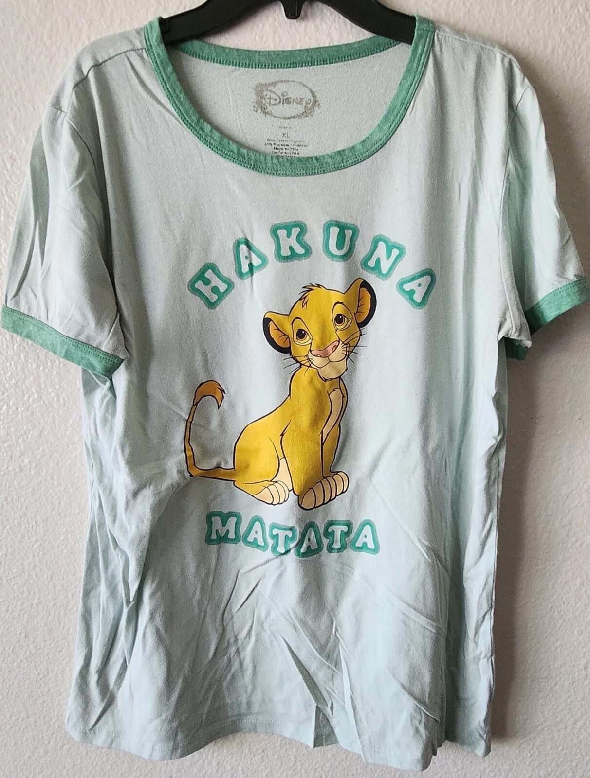 Disney Disney Hakuna Matata Simba T-Shirt XL Size XL / US 12-14 / IT 48-50 - 1 Thumbnail