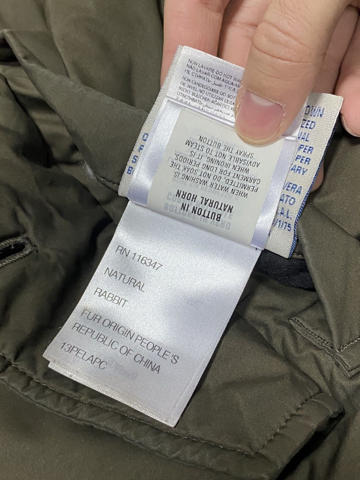 Moncler Moncler Chateaubriant rabbit fur coyote down puffer jacket Size US L / EU 52-54 / 3 - 13 Thumbnail