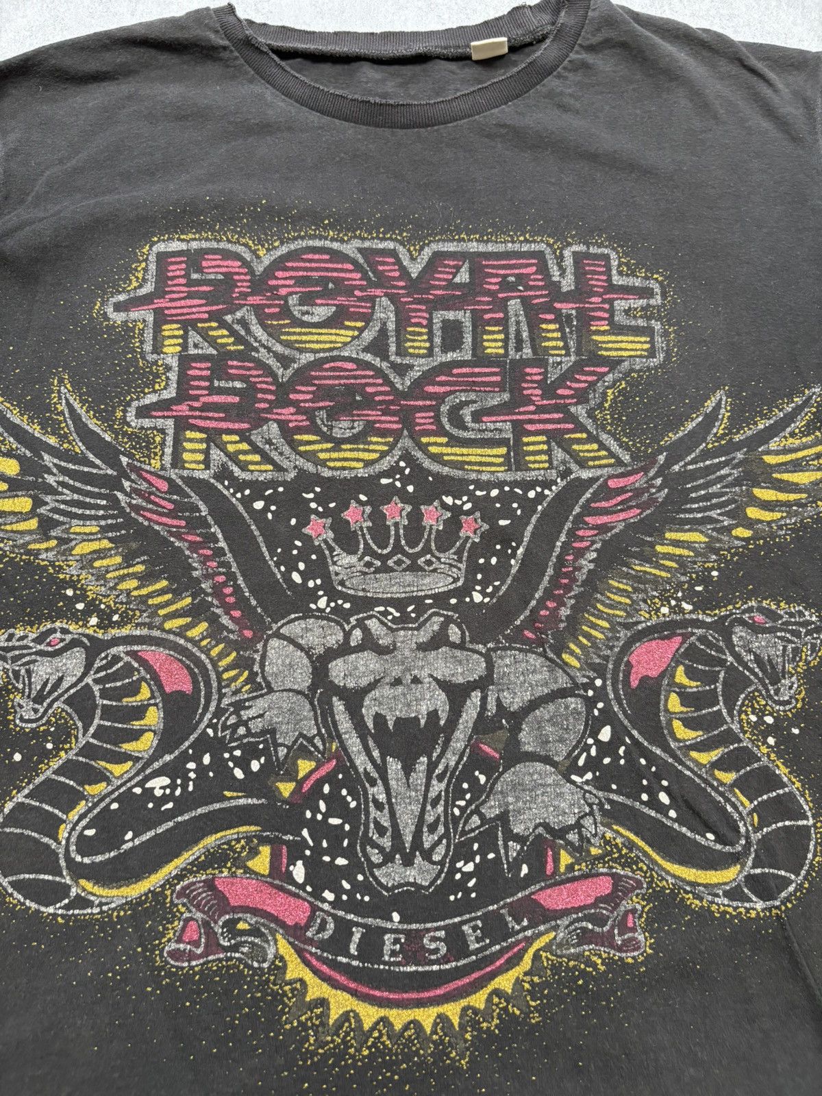 Diesel Vintage 00s Diesel Royal Rock Long Sleeve Shirt Streetwear Size US L / EU 52-54 / 3 - 2 Thumbnail