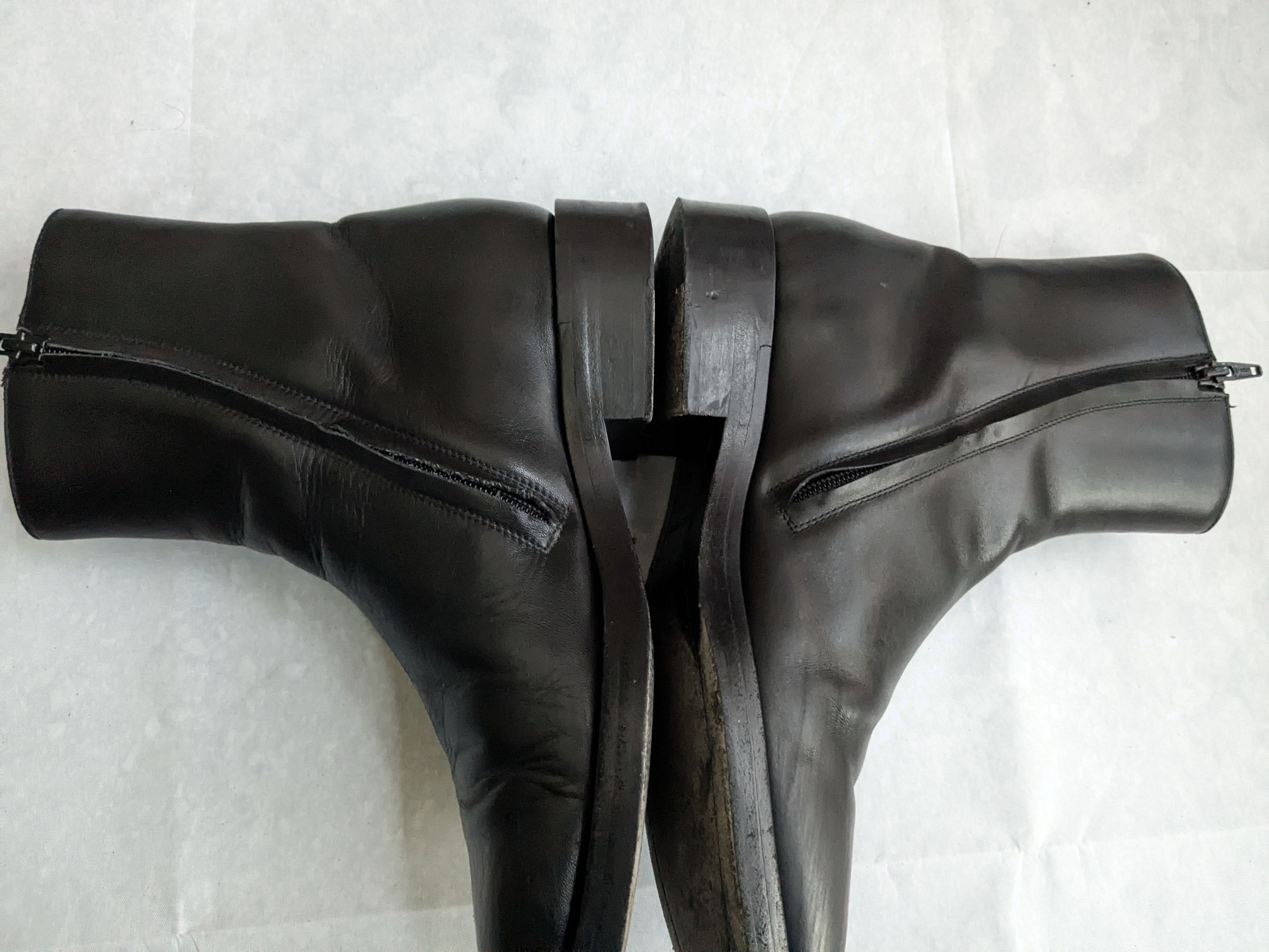 Balenciaga Balenciaga Size Zip Boots Black 8 41 Logo Sole Size US 8 / EU 41 - 13 Thumbnail