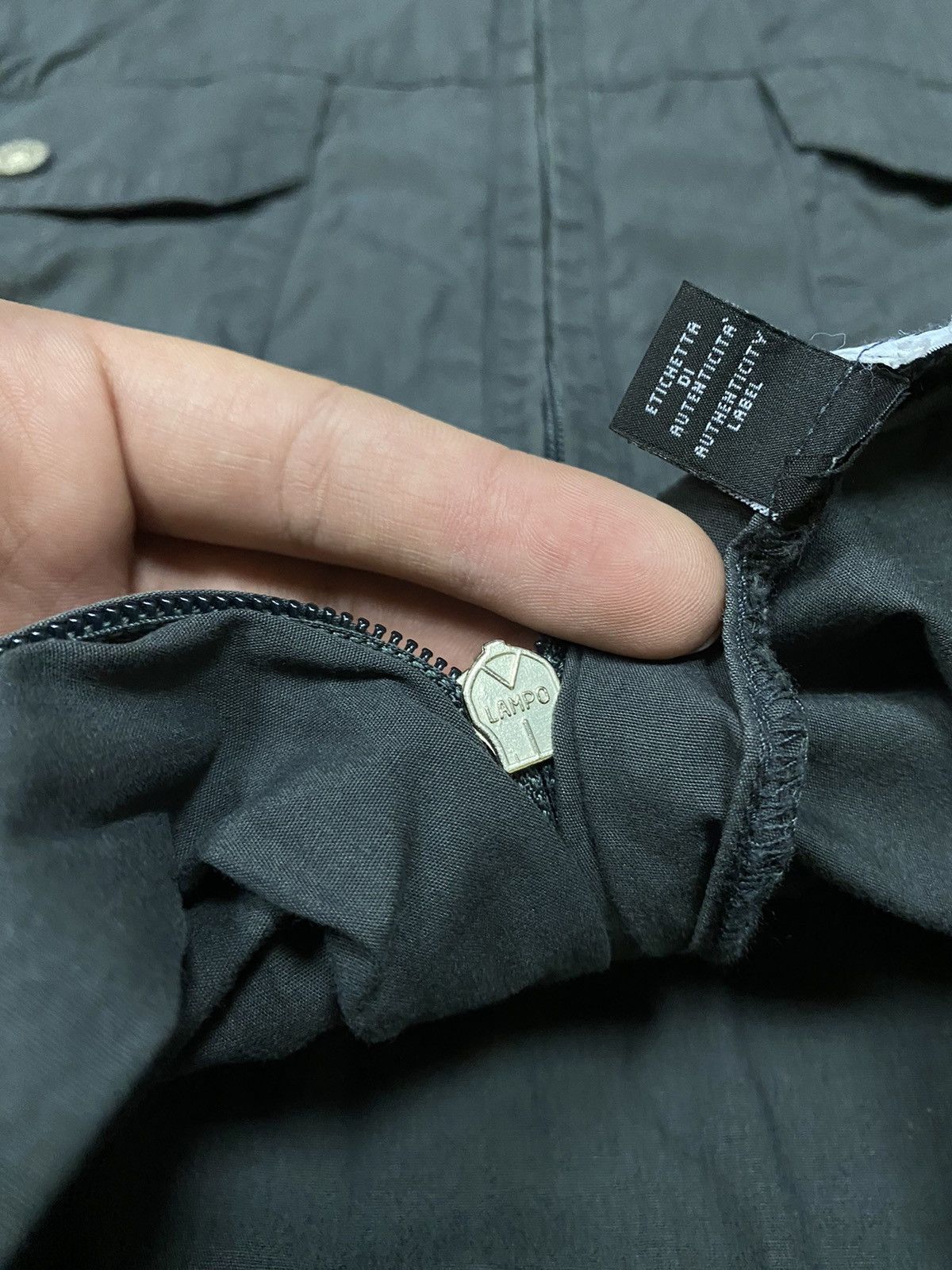 Versace Jeans Couture Versace Italy vintage zip shirt overshot pockets Size US L / EU 52-54 / 3 - 7 Thumbnail
