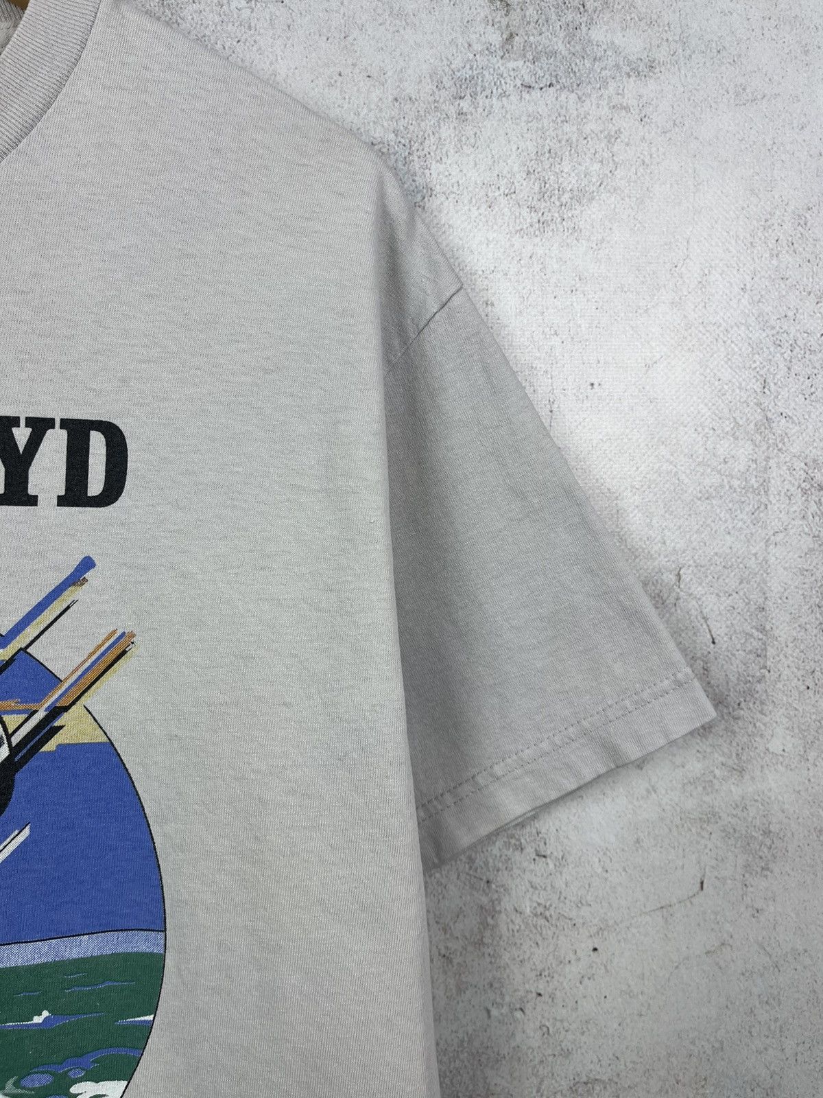 Band Tees Vintage Pink Floyd 2005 Wish You Were Here Graphic T-Shirt Size US L / EU 52-54 / 3 - 6 Thumbnail