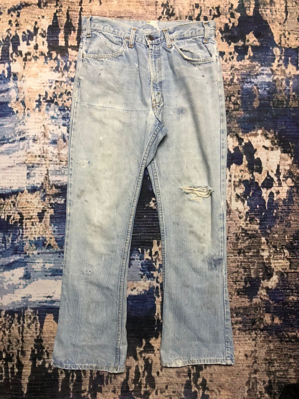 Levi's Vintage Levi's Button 31 Jeans Pants Distressed Faded Size US 31 - 1 Thumbnail