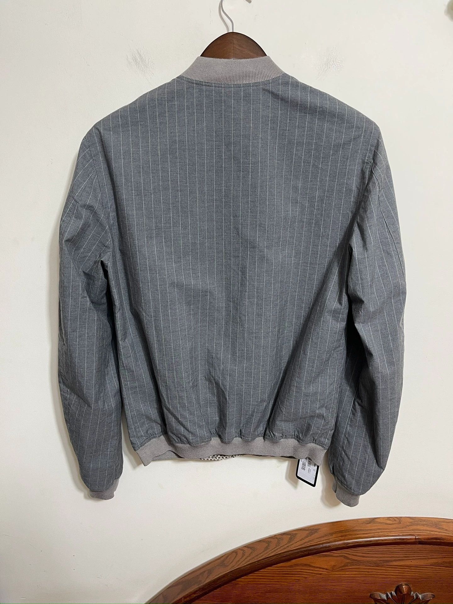 Dolce & Gabbana Gray Striped er Jacket Size M Size US XXS / EU 40 - 2 Thumbnail